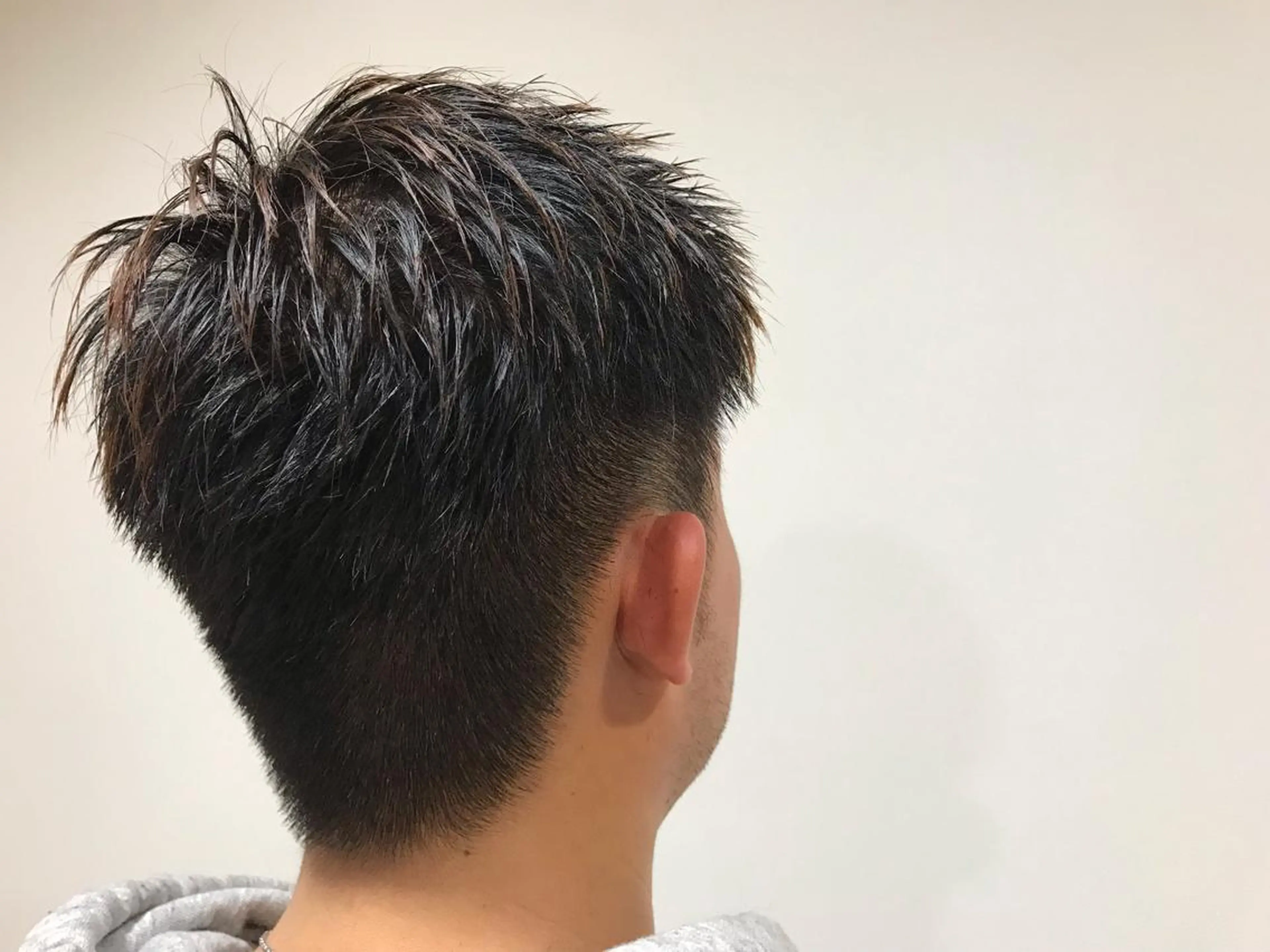 メンズ 暖色カラー🍊 ボブ🌿顔周りcutのヘアスタイル