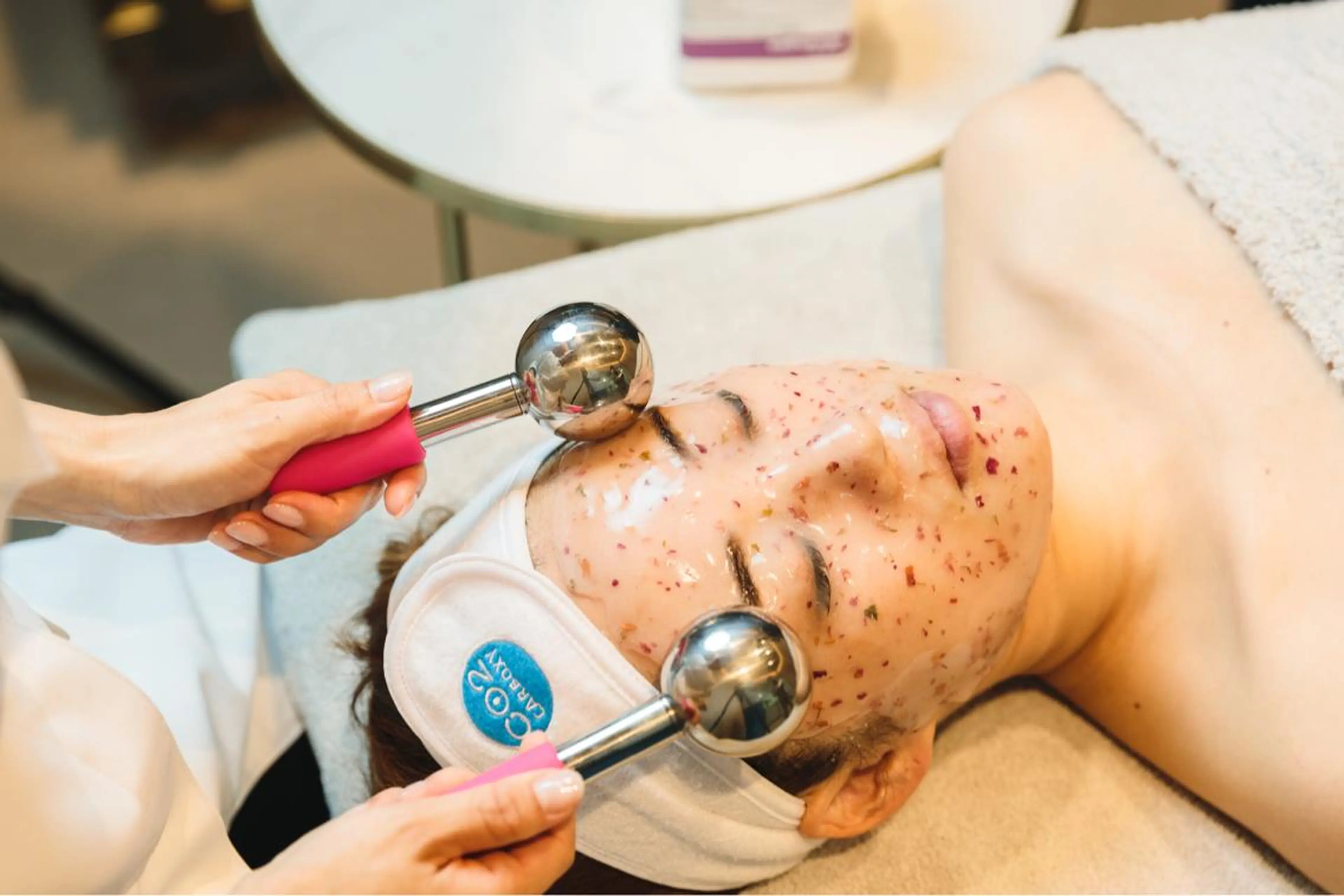 フェイシャルwax +ハイドロジェリーマスクの写真