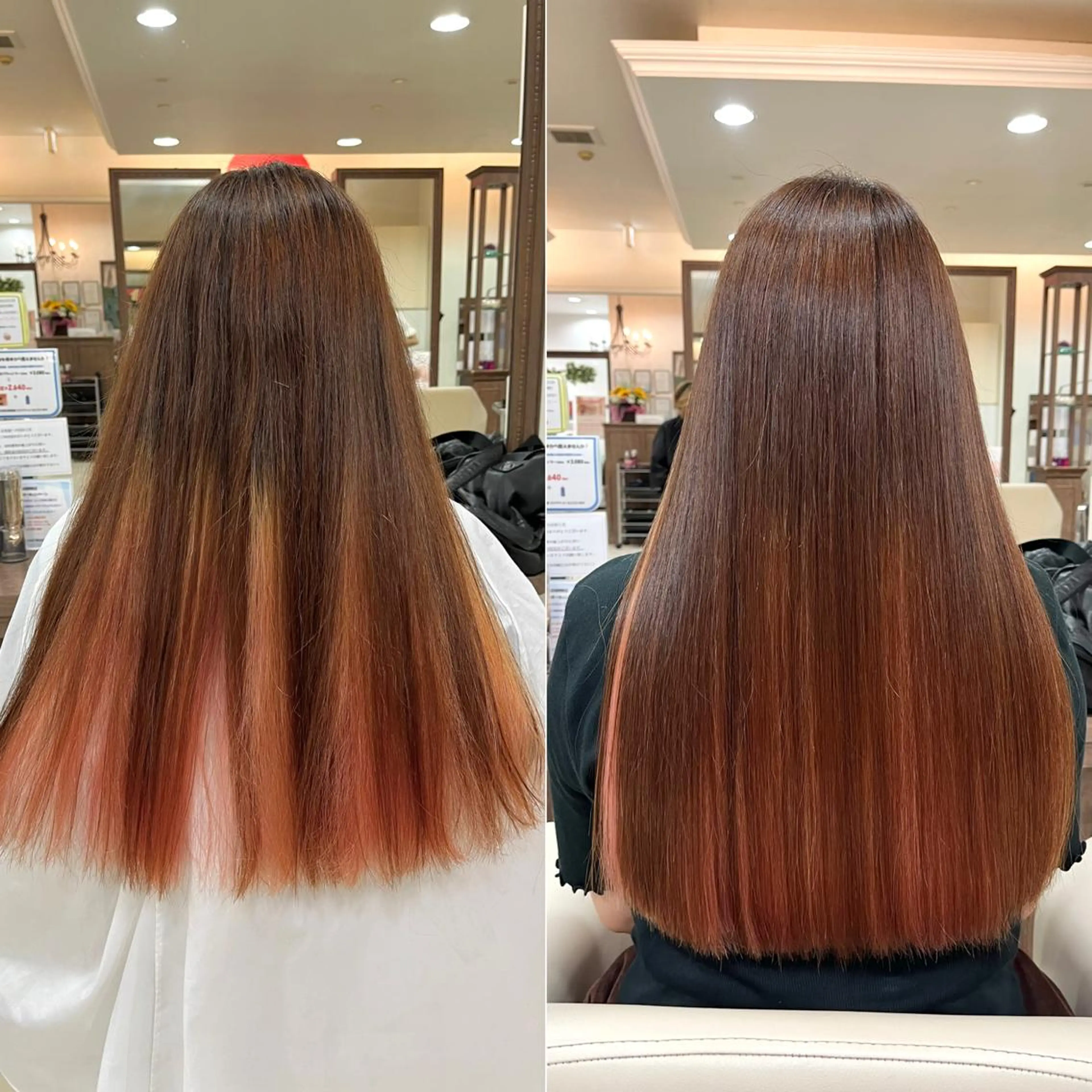 ロング ショートボブ ボブ くせ毛 ハイライト 髪質改善 カット 縮毛矯正 トリートメント 《大人気髪質改善》 プログレス国分寺店のヘアスタイル