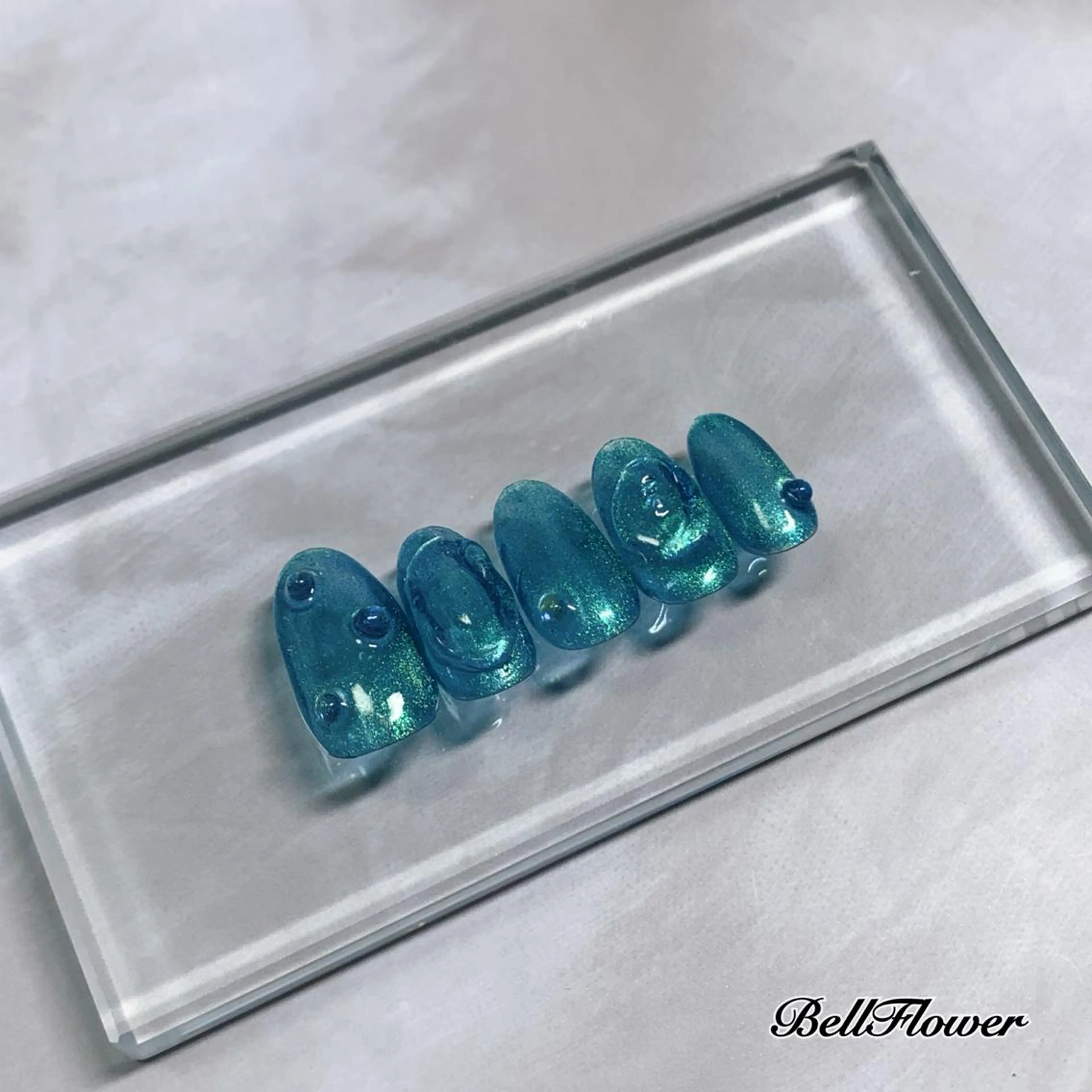 ネイル ハンドネイル Bell Flowerのネイルデザイン