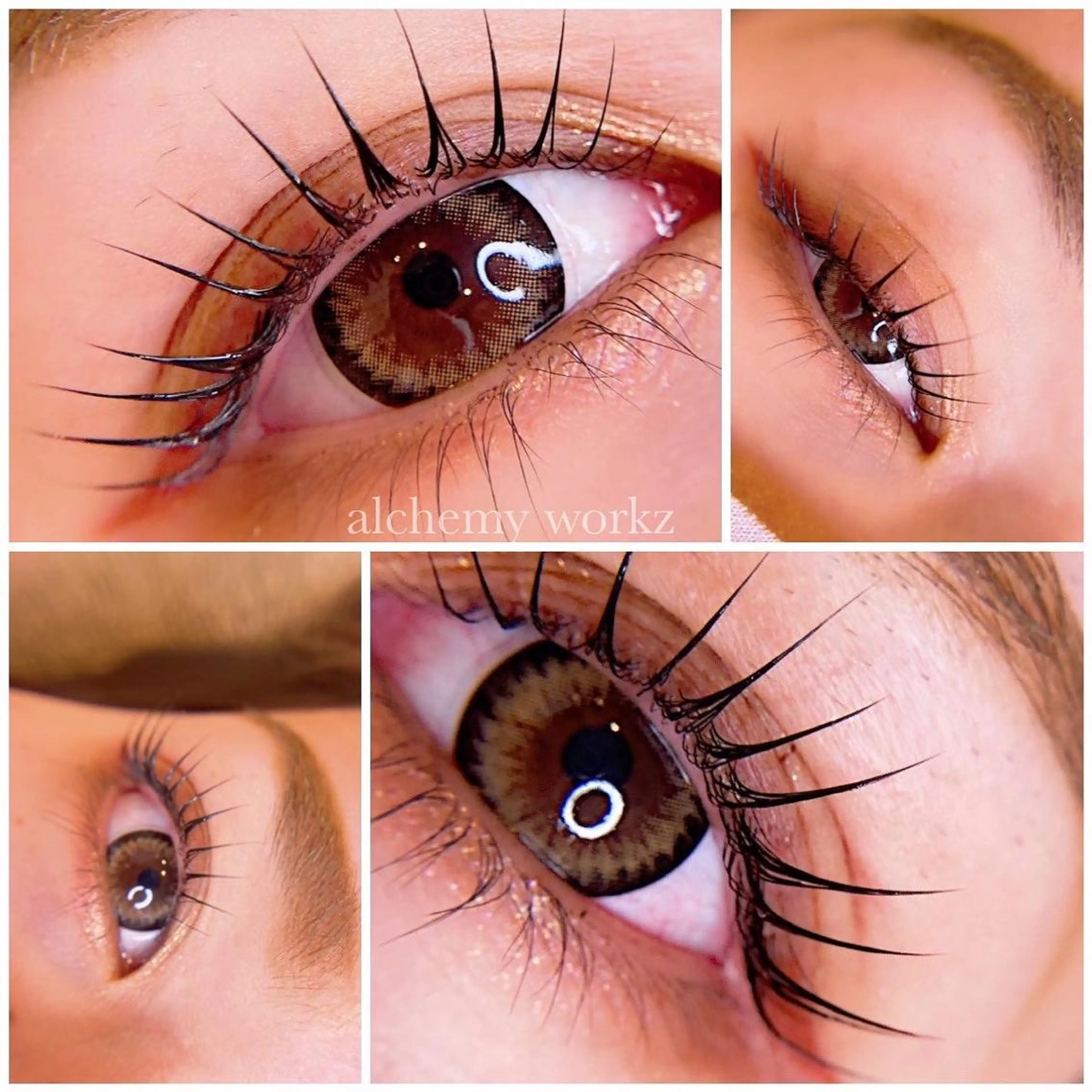 マツエク・マツパ アイブロウ alchemy workzのマツエク・マツパデザイン