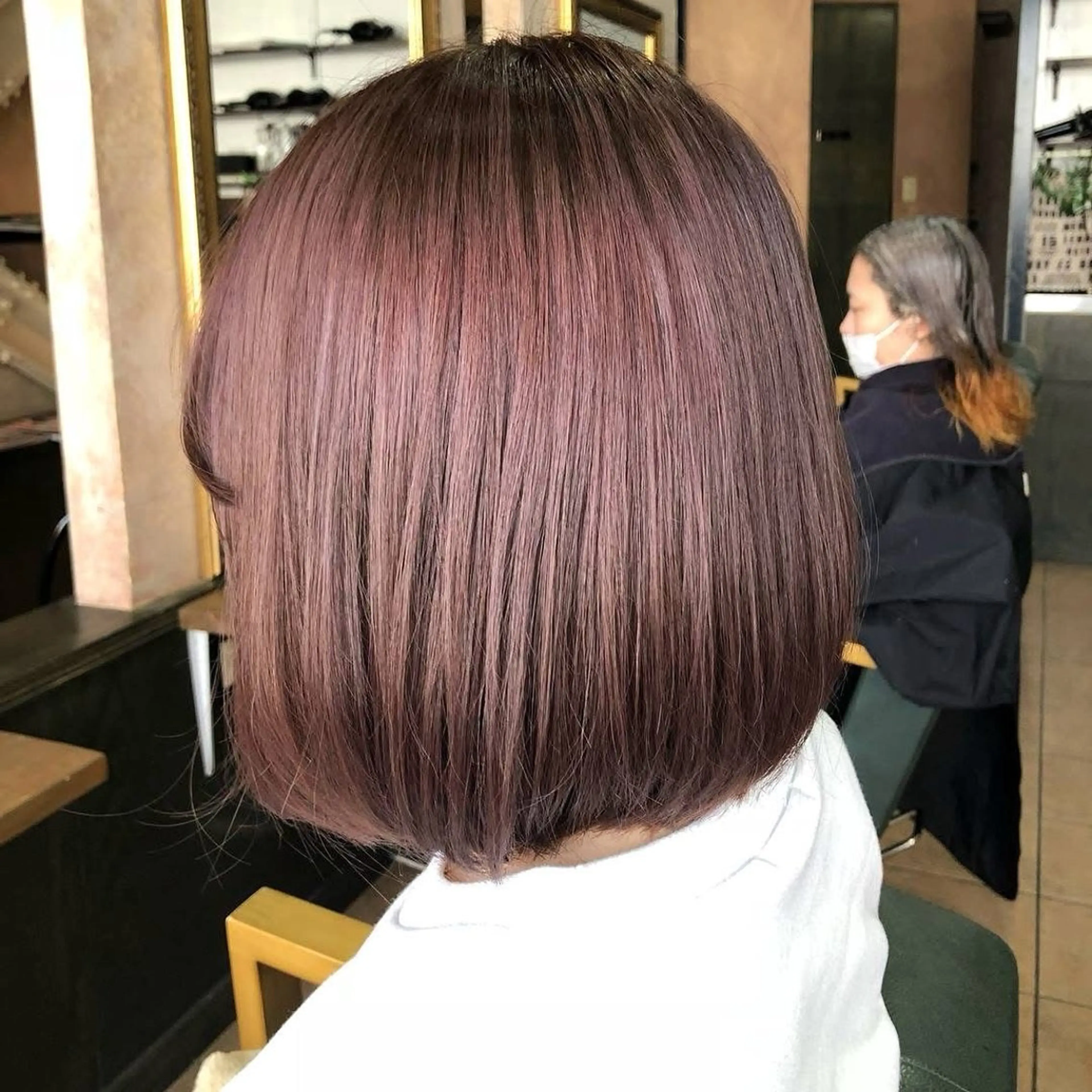 ショート カラー ミセス 大政源氏🌈✨ Genjiのヘアスタイル