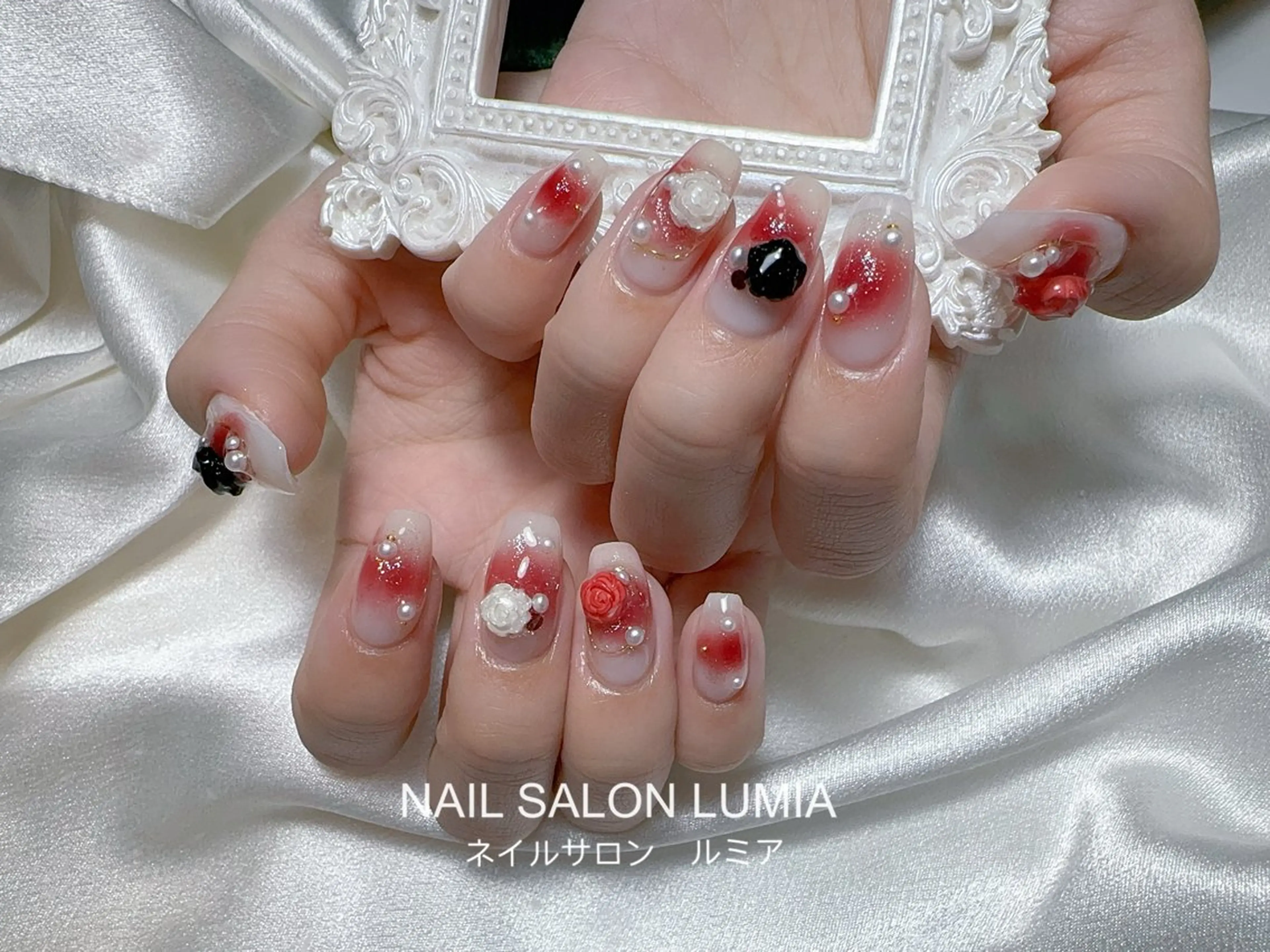 ネイル ハンドネイル ネイルサロン ルミア Lumia 店長のネイルデザイン