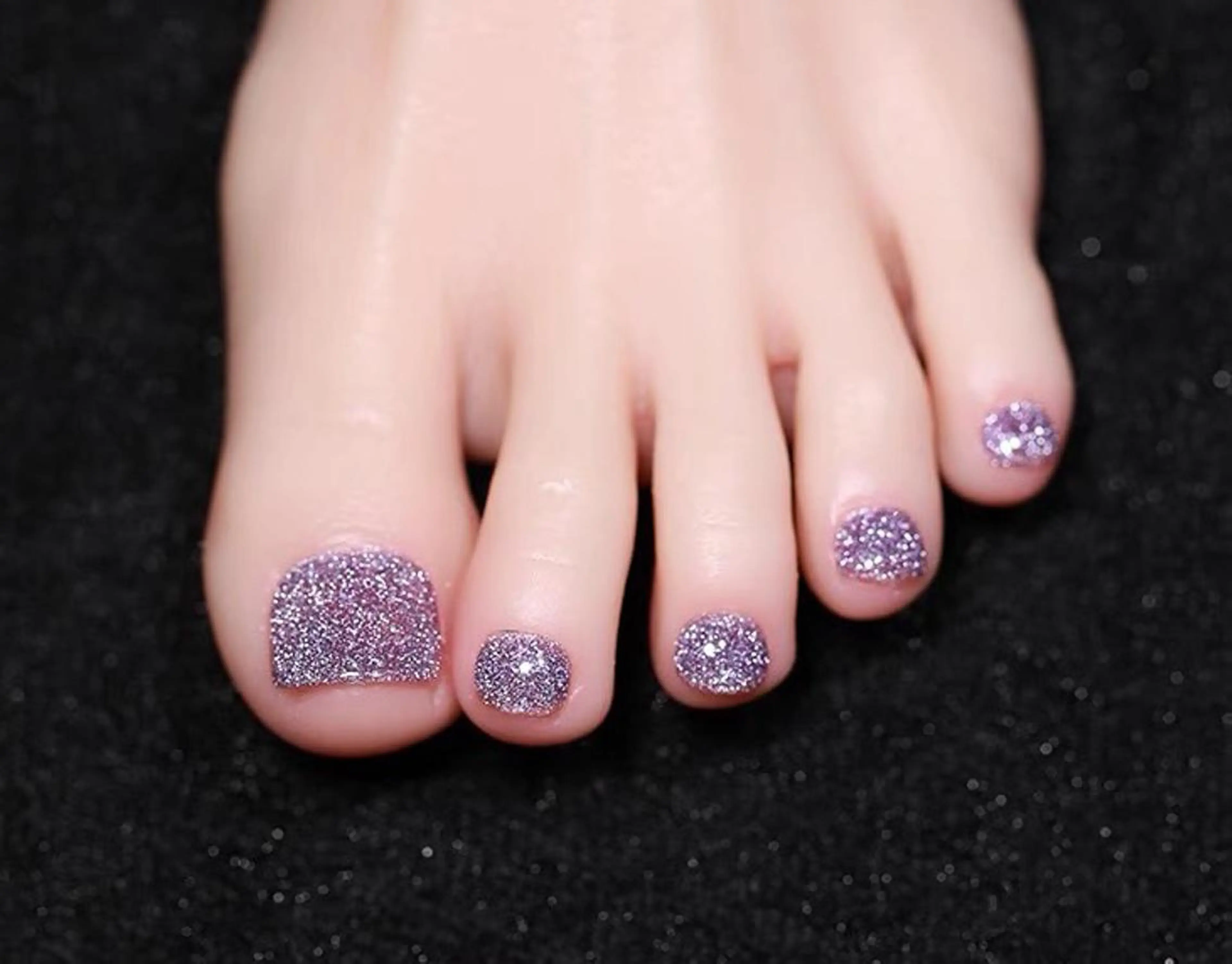 👡🦋🉐フット フラッシュネイルワンカラー(オフ別料金)の写真