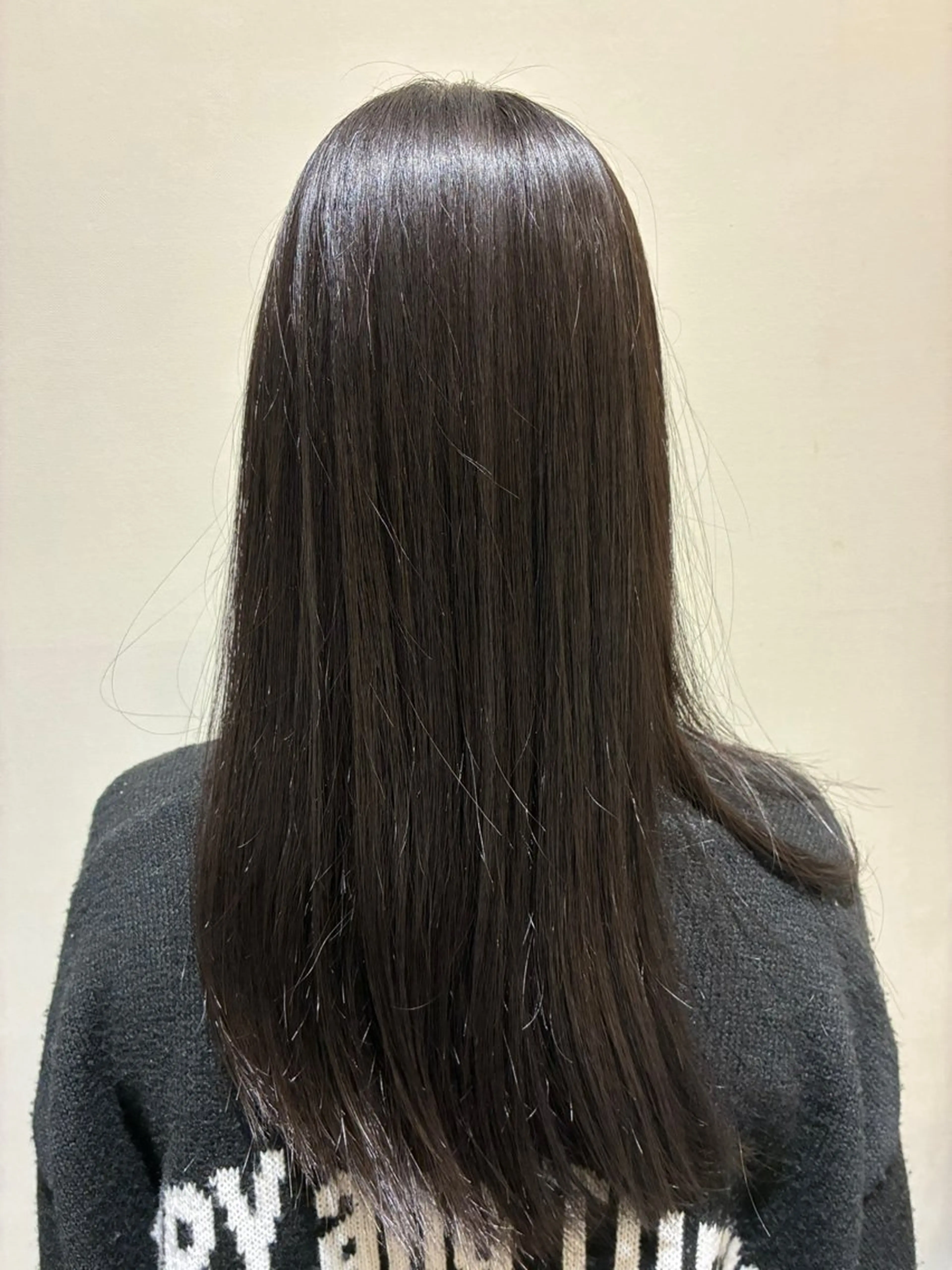 ロング パーマ 縮毛矯正 縮毛矯正 今井 出海のヘアスタイル