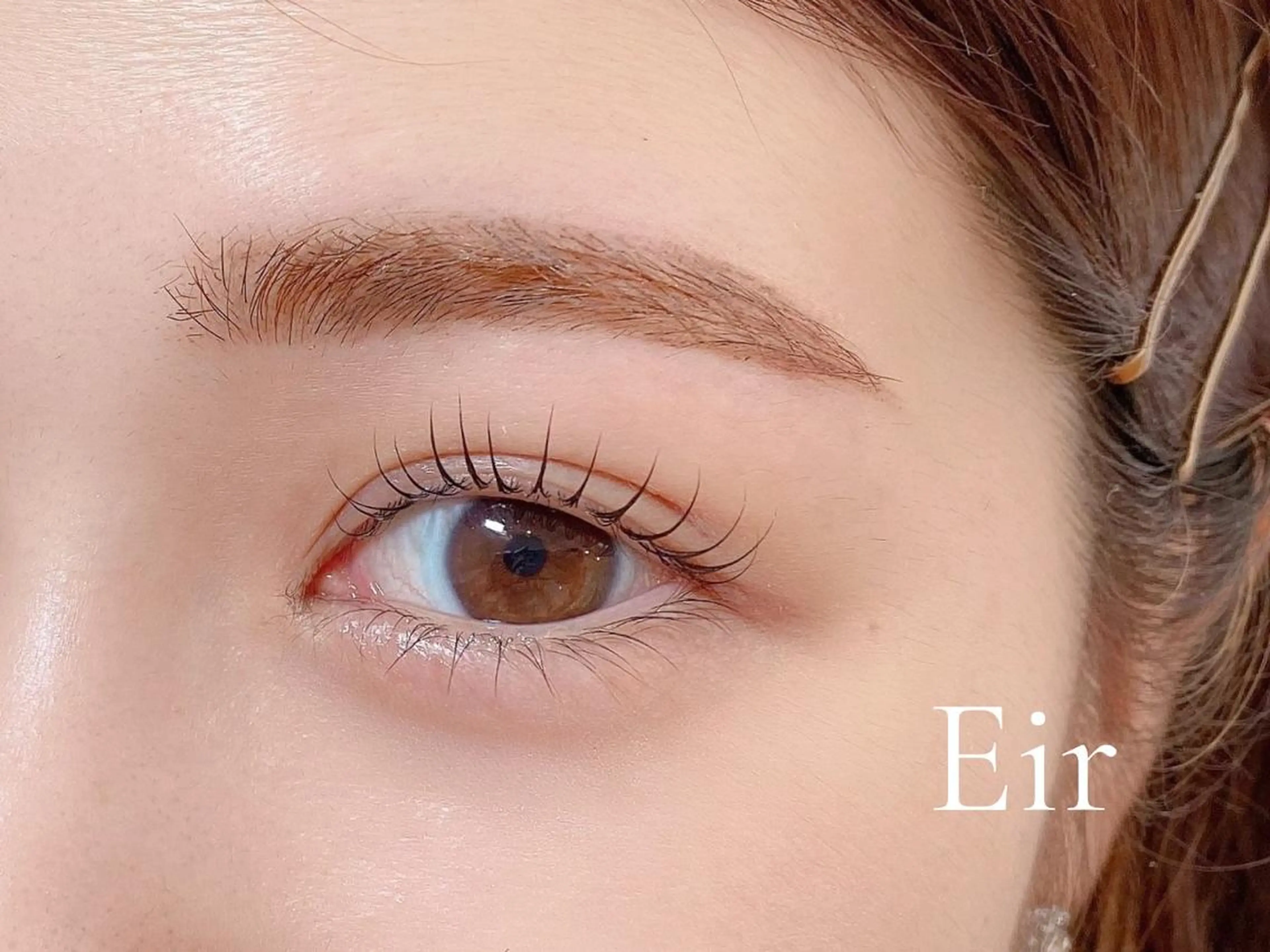 アイブロウ 眉カラー ハリウッドブロウリフト 眉毛ワックス特化 Cil 中崎町🌿のマツエク・マツパデザイン