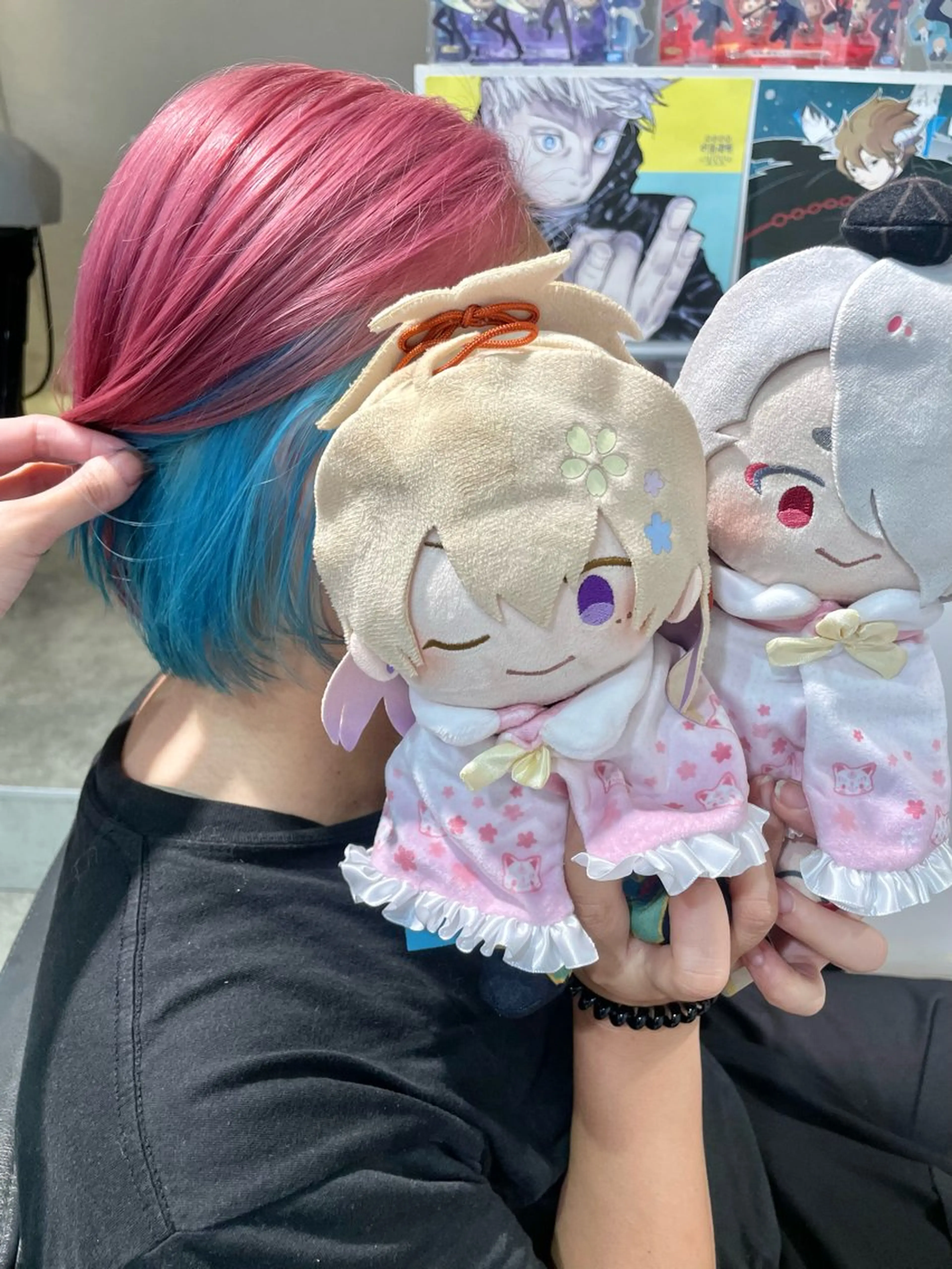 ミディアム カラー ブリーチ ケアブリーチ インナーカラー 推し ブリーチ  髪質改善のヘアスタイル