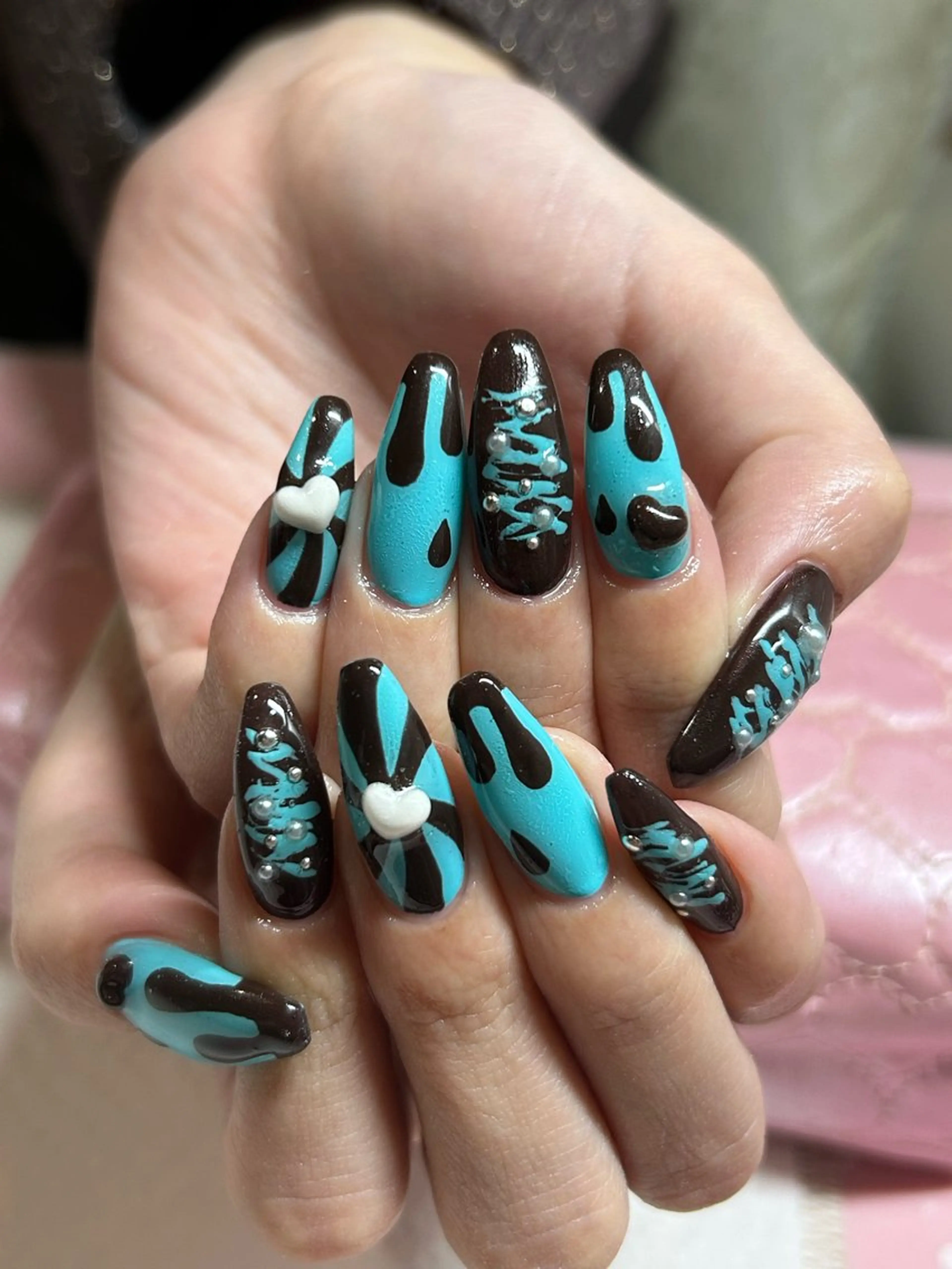 ネイル 持ち込み ビューティーサロン美舞所属・mibu⭐︎ 髙橋のネイルデザイン