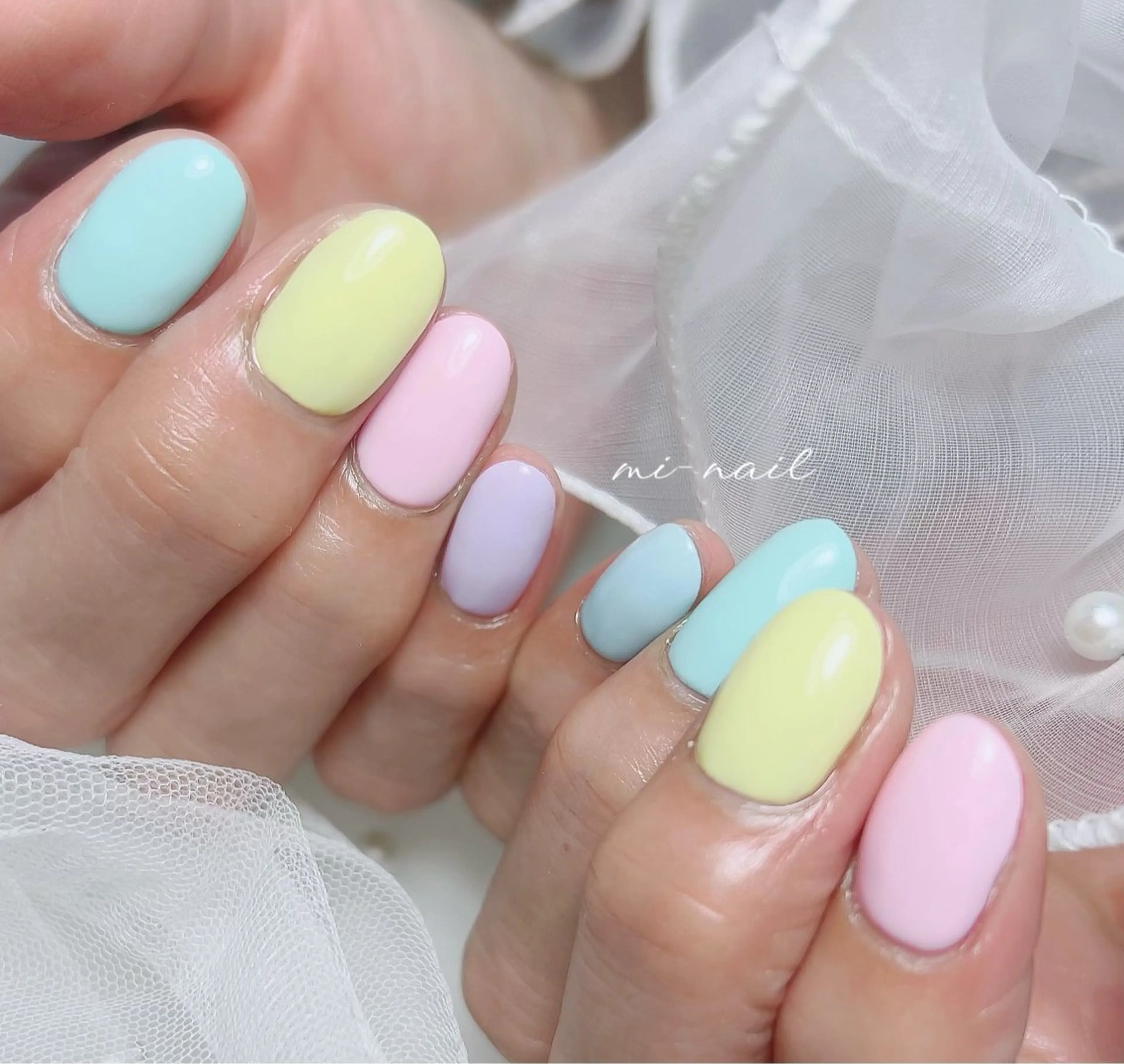 ネイル ハンドネイル ..mi-nail ..のネイルデザイン