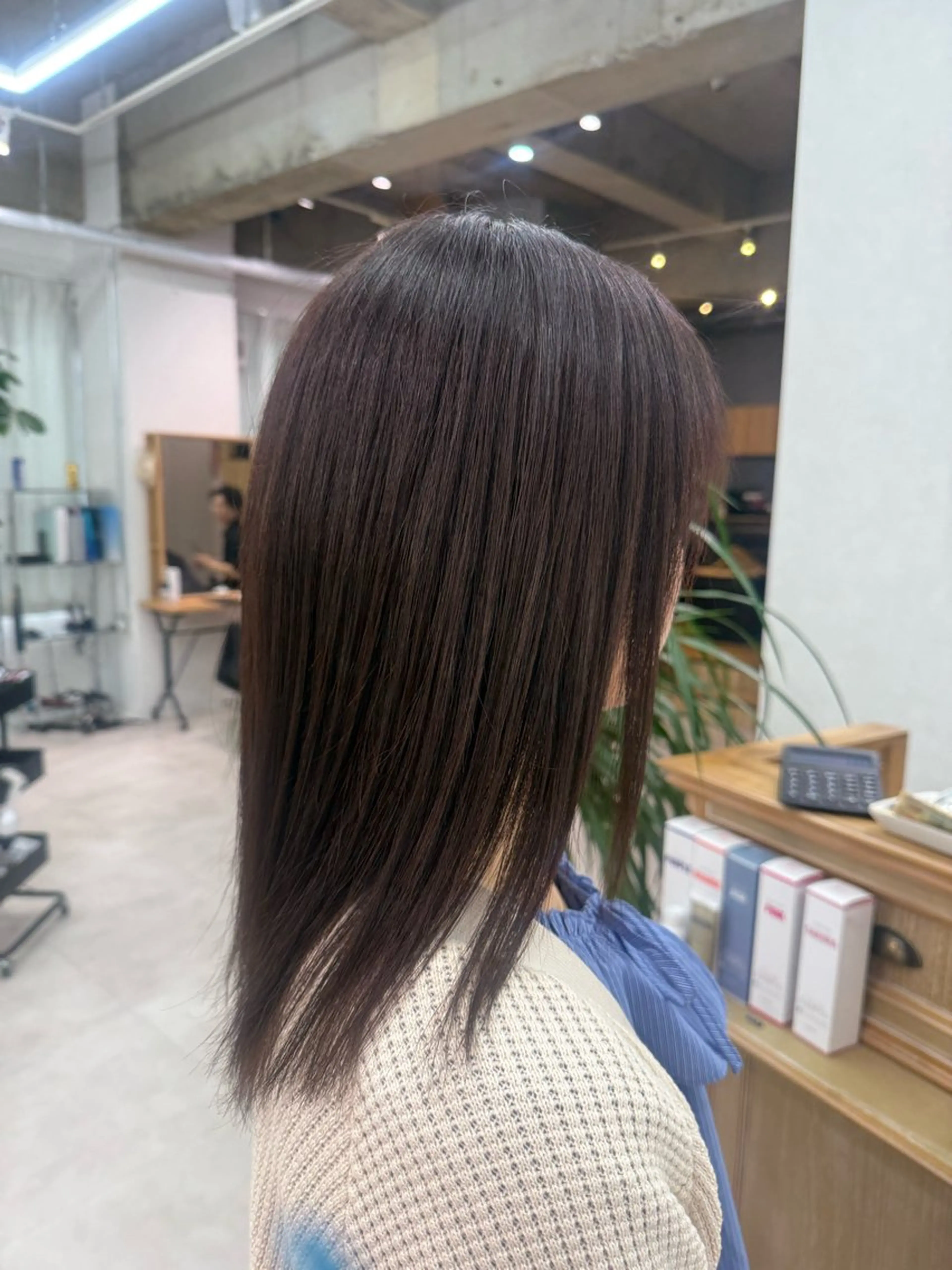 ミディアム カラー トリートメント ヘアカラー カラーモデル募集中/ 春日井/maoのヘアスタイル