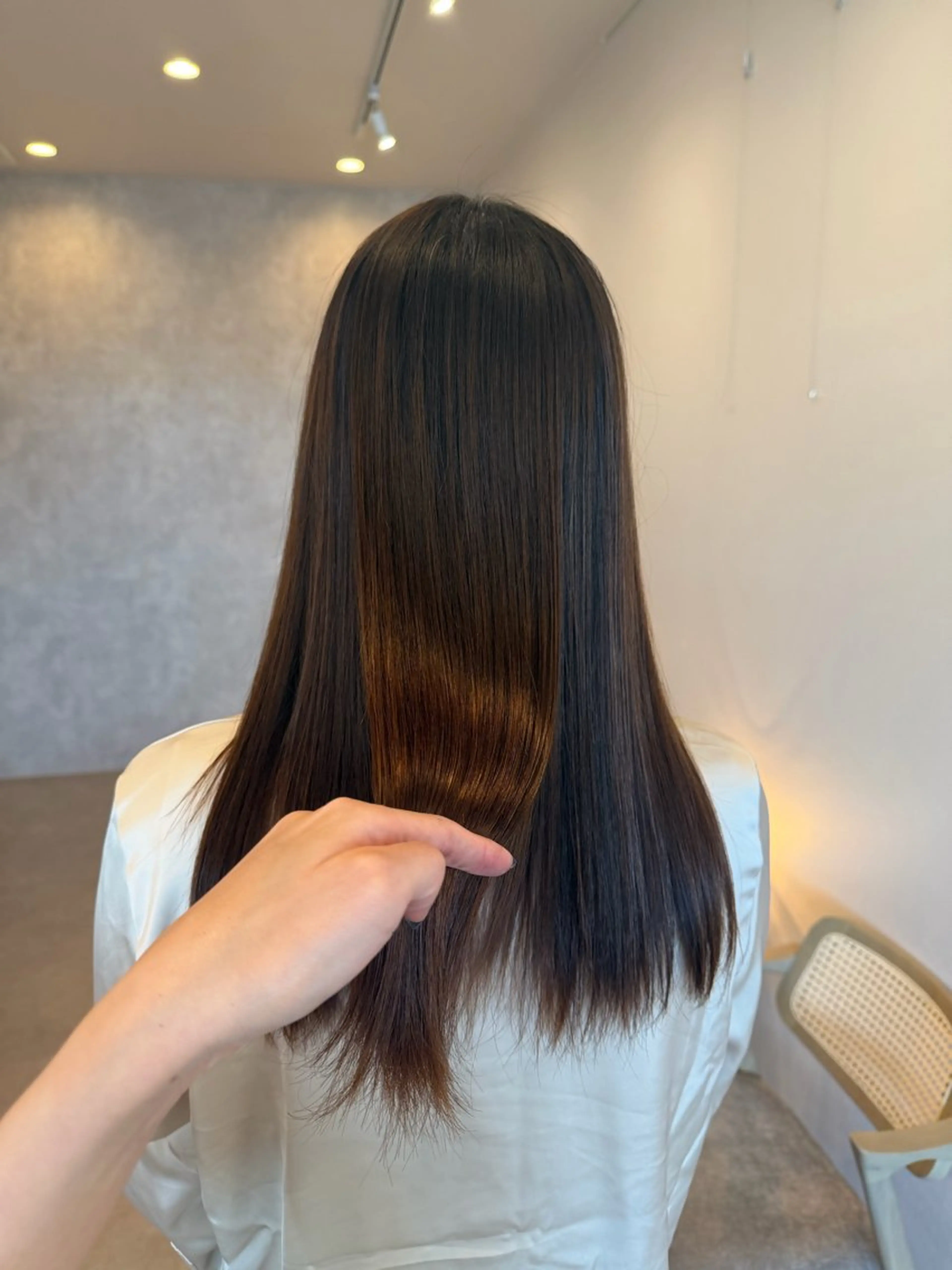 ロング パーマ りん/ハイトーン💖 🌈髪質改善✨️浜松のヘアスタイル