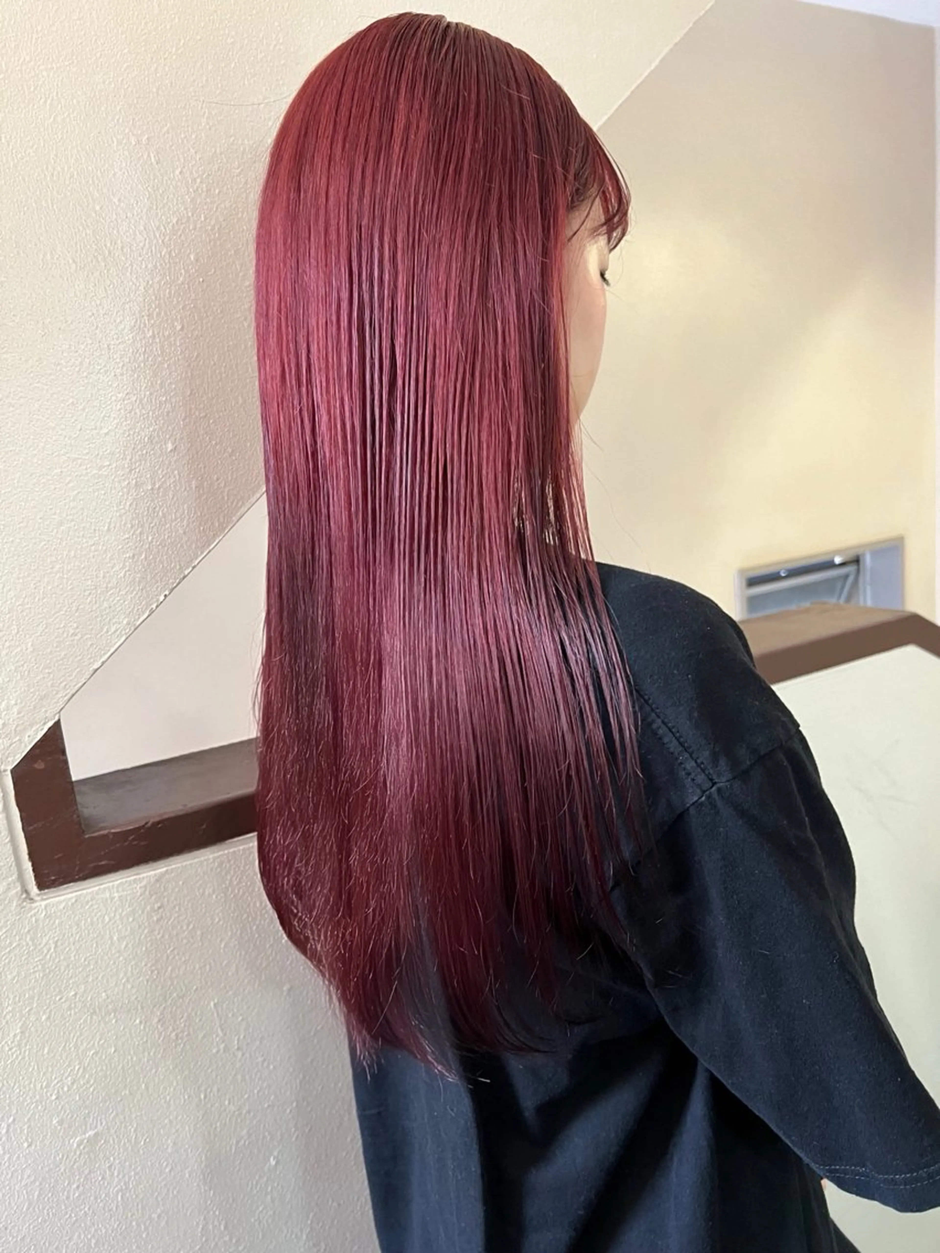 ロング カット ヘアカラー トリートメント 東のりか/ハイトーン ブリーチカラー/ボブのヘアスタイル