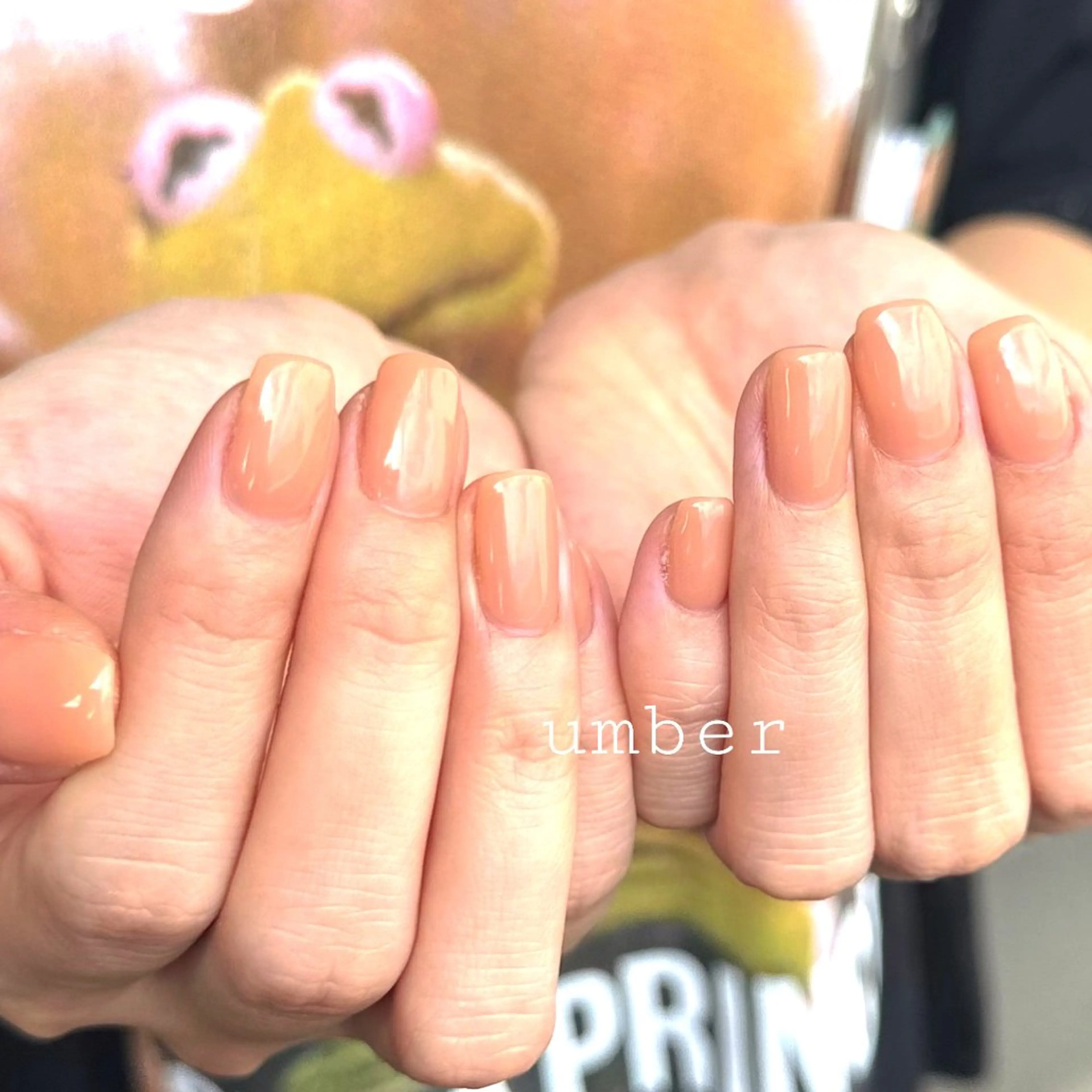 ネイル ハンドネイル umber 三茶1分のネイルデザイン