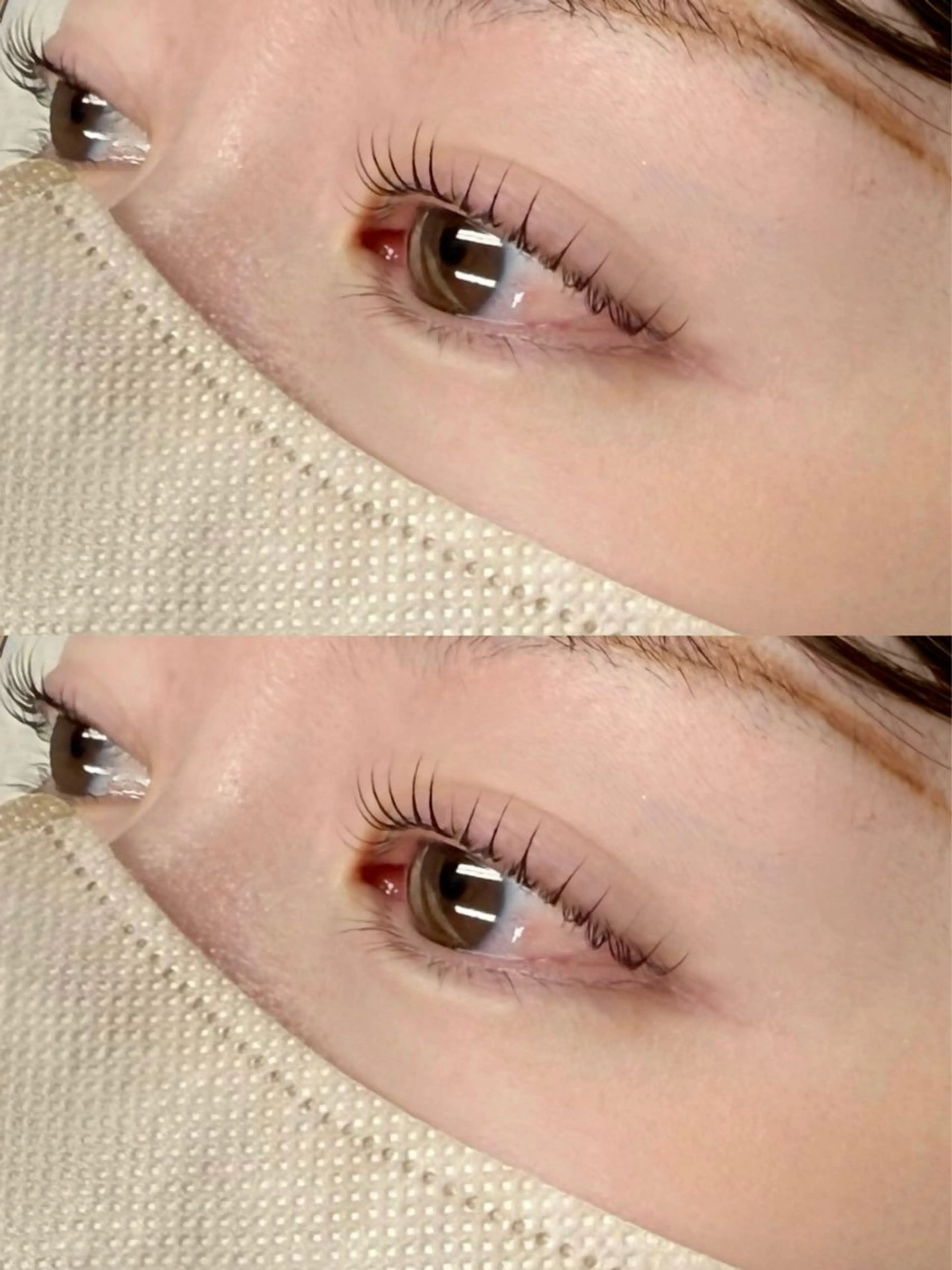 【新規】高保湿でダメージ軽減！束感仕上げまつ毛パーマの写真