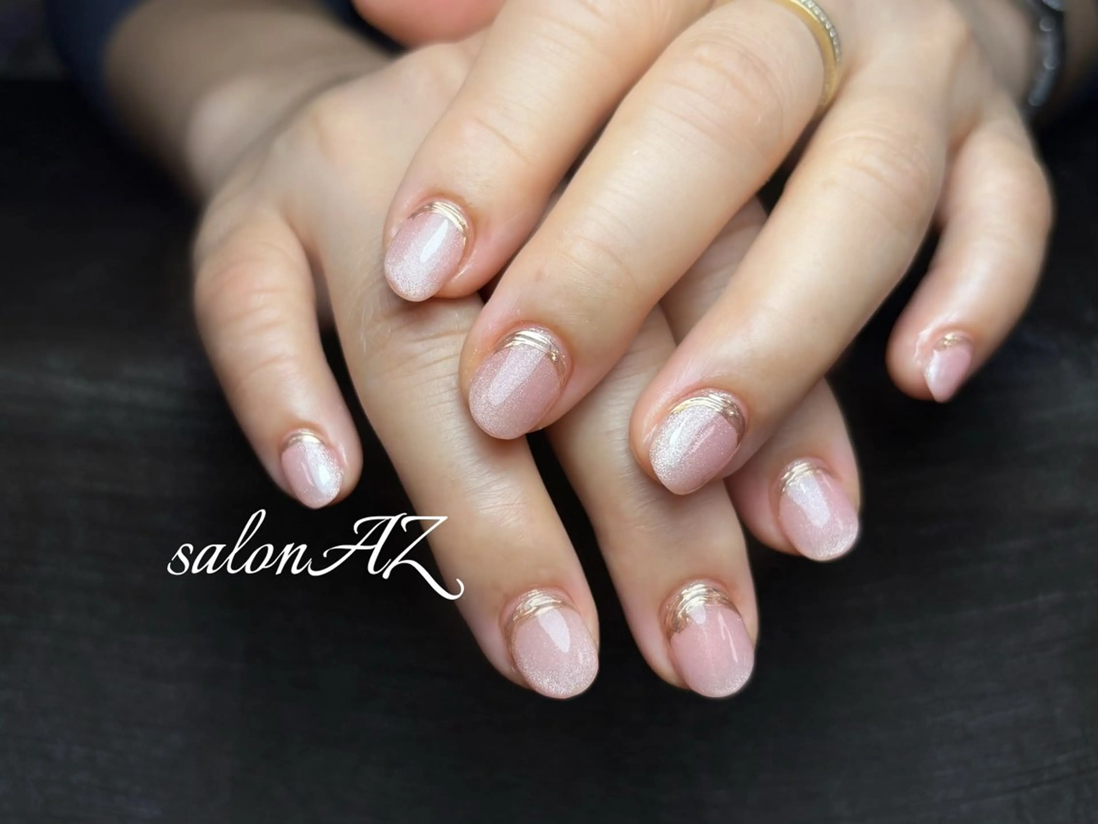 ネイル アートネイル フットネイル フレンチネイル マグネットネイル 持ち込み ハンドネイル salon AZのネイルデザイン