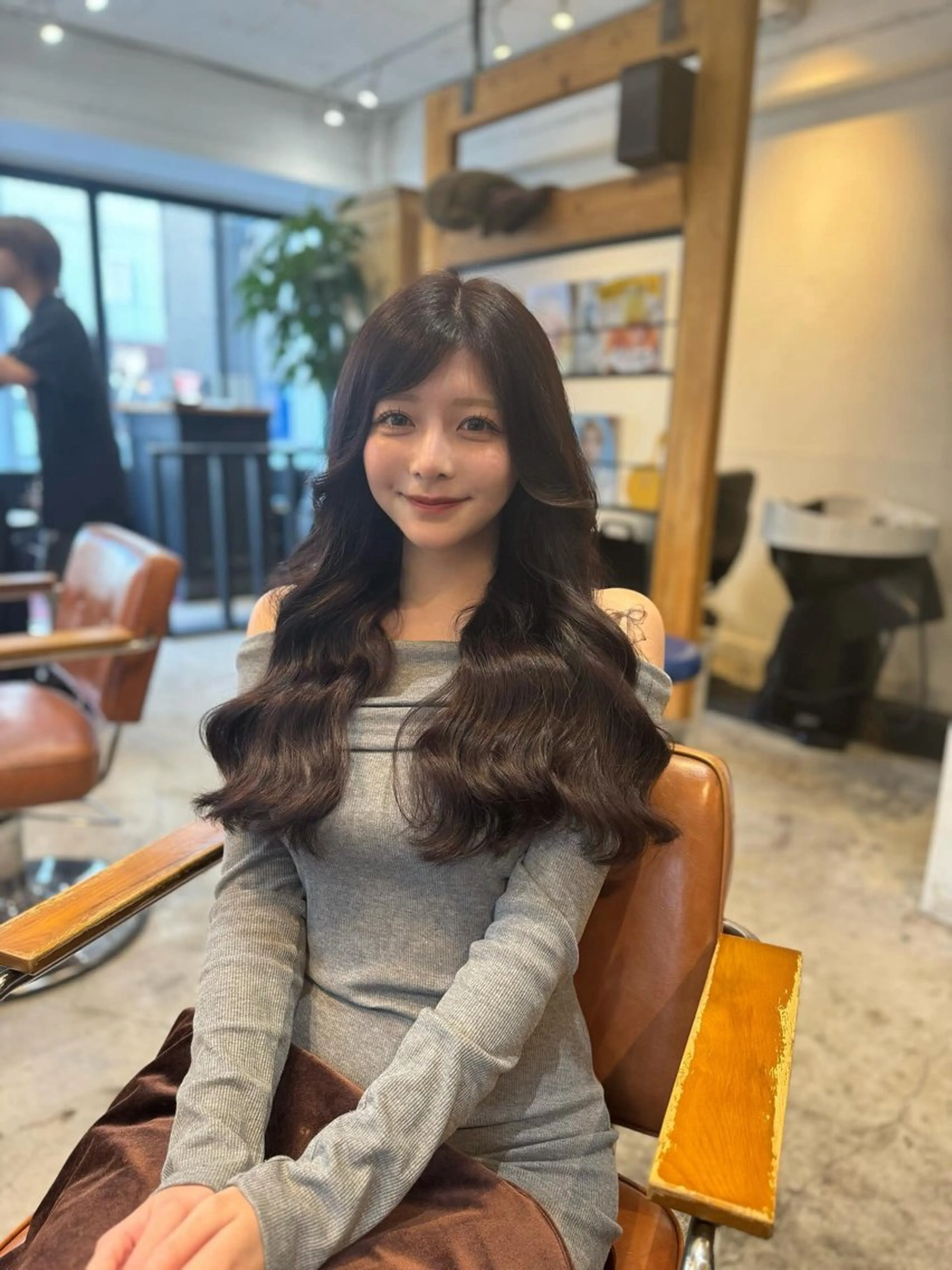 ロング ヘアカラー 秋葉原　柏木絢汰 ✨当日予約okのヘアスタイル