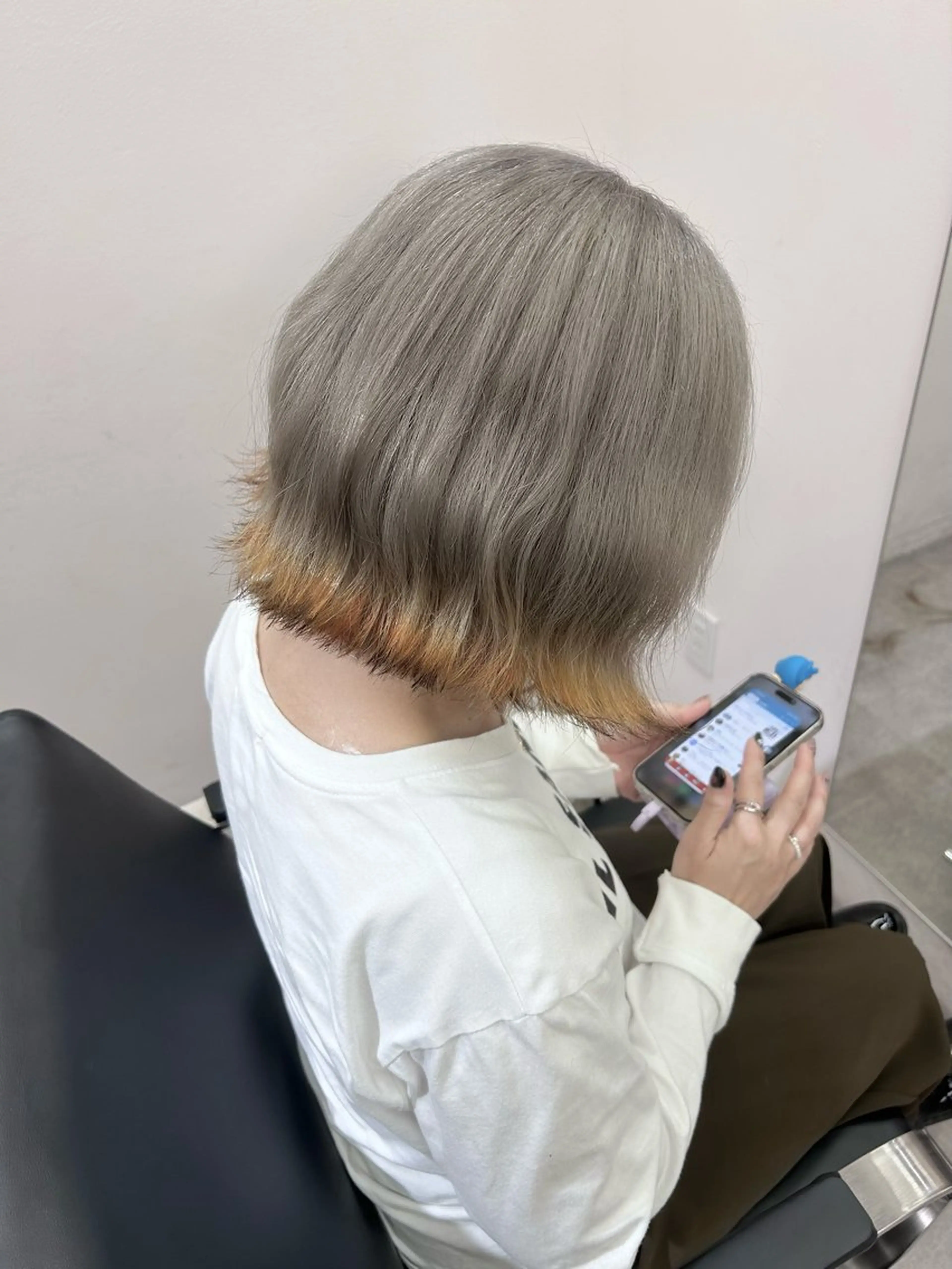 ショート ヘアカラー moe/名古屋 /カラーモデルのヘアスタイル