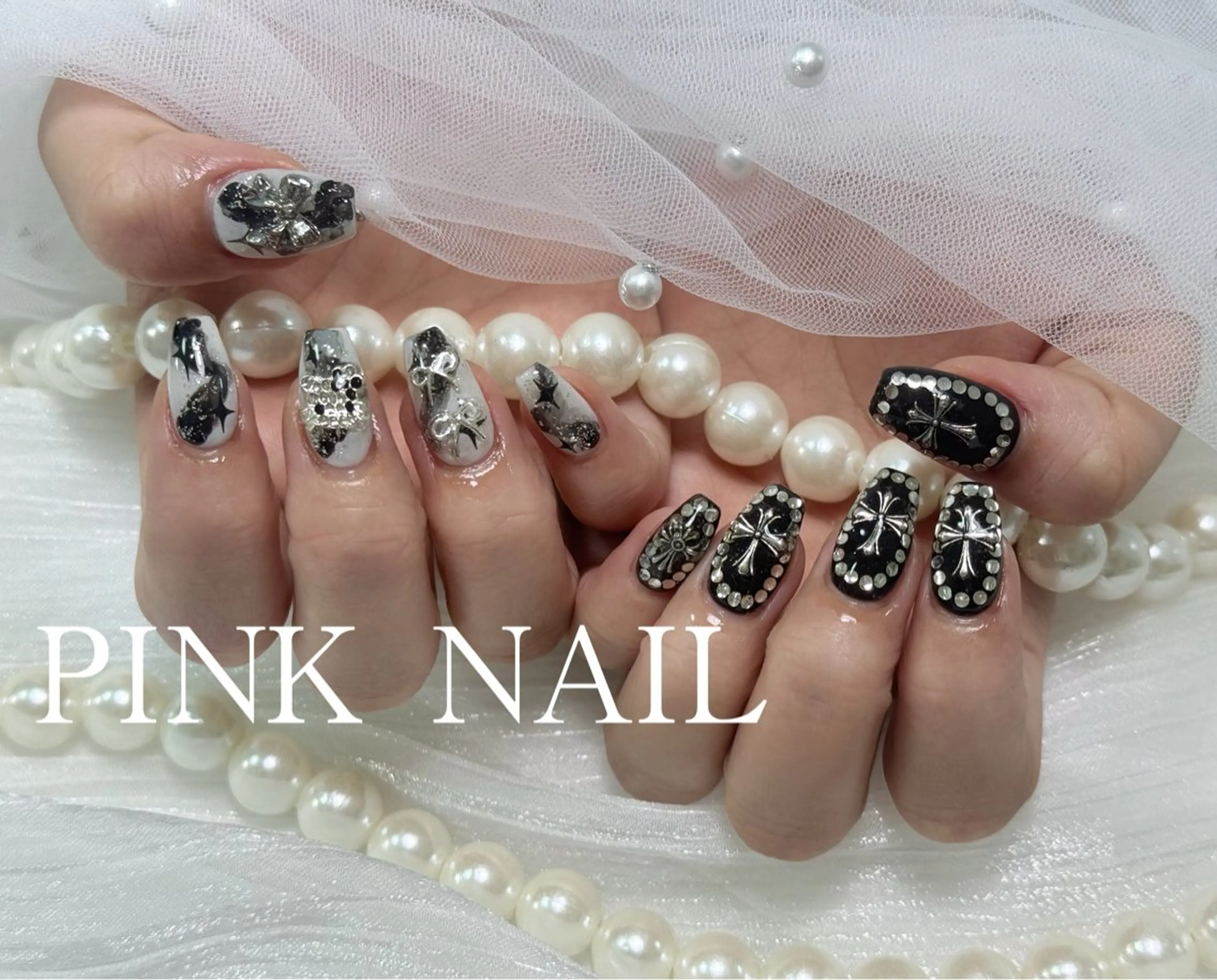 ネイル ハンドネイル pink nailのその他イメージ
