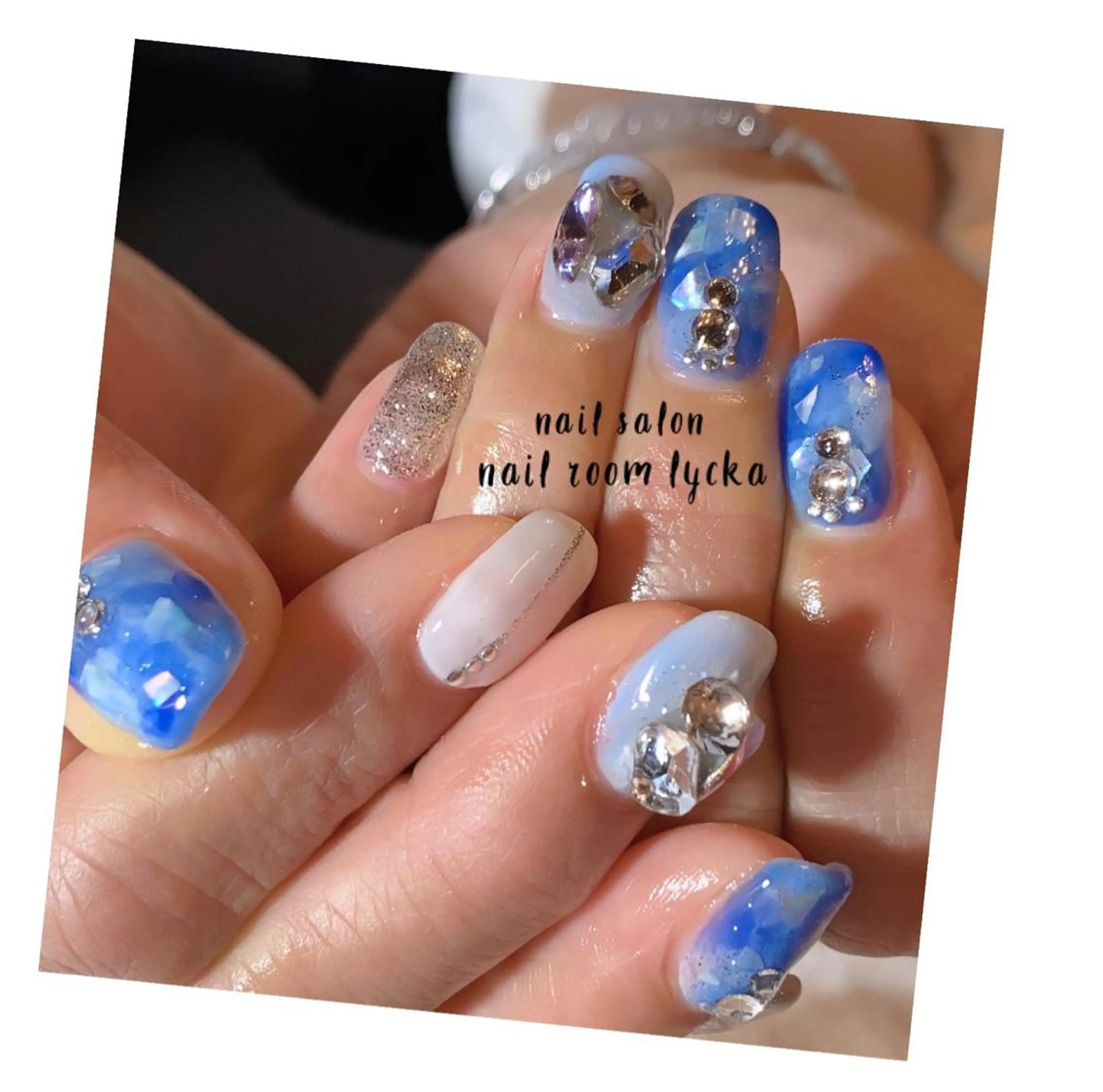 ネイル ﾈｲﾙﾙｰﾑﾘｯｶ 𝐦𝐚𝐲𝐮のネイルデザイン