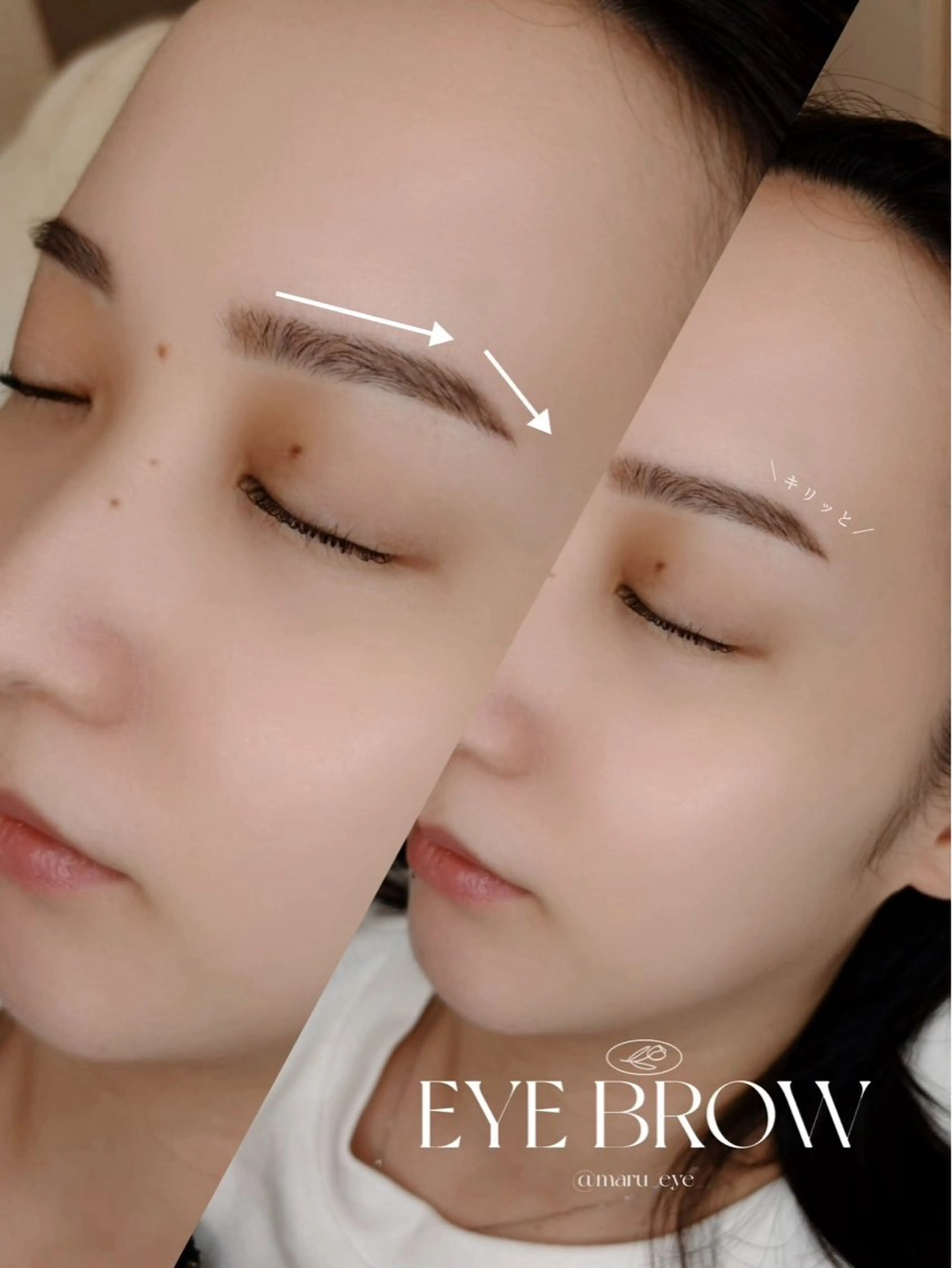 アイブロウ 眉毛ワックス脱毛 ワックス脱毛 眉カット その他(アイブロウ) eye list🍀 原宿/ikumiの眉毛・アイブロウイメージ