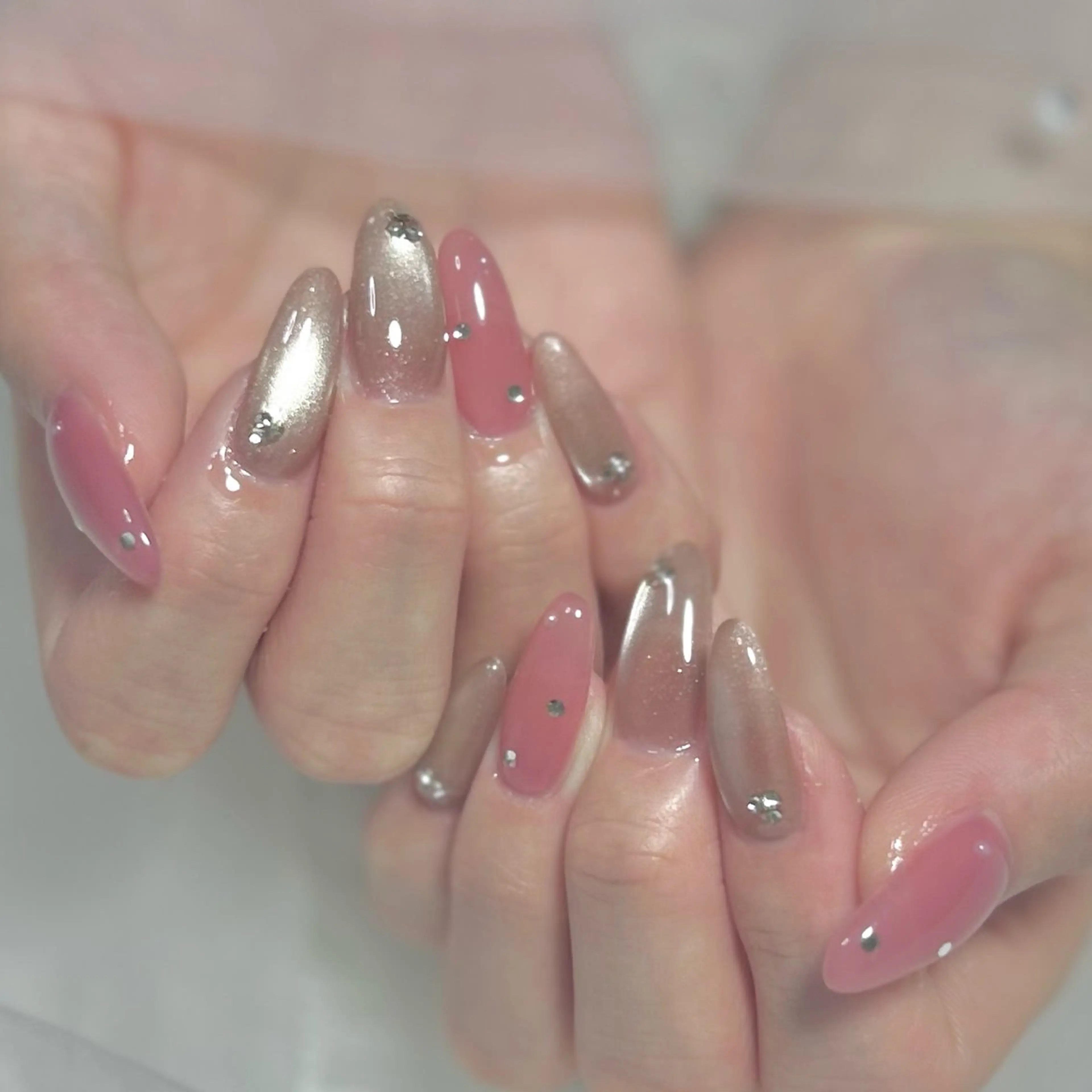 ネイル ハンドネイル ぷりゅねる Nanamiのネイルデザイン