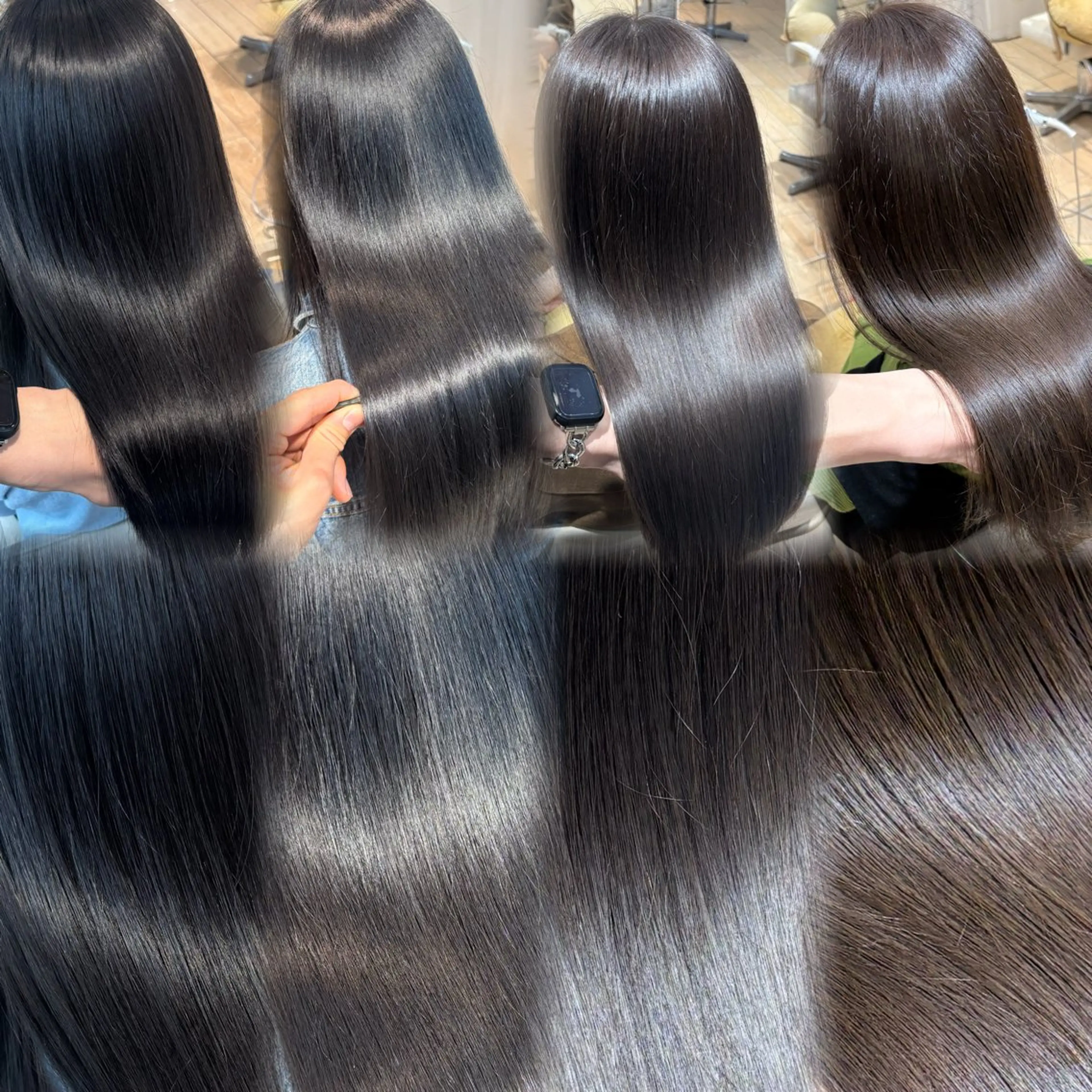 カラー ヘアカラー トリートメント 髪質改善🍯/透明感 カラー/MANARUのヘアスタイル