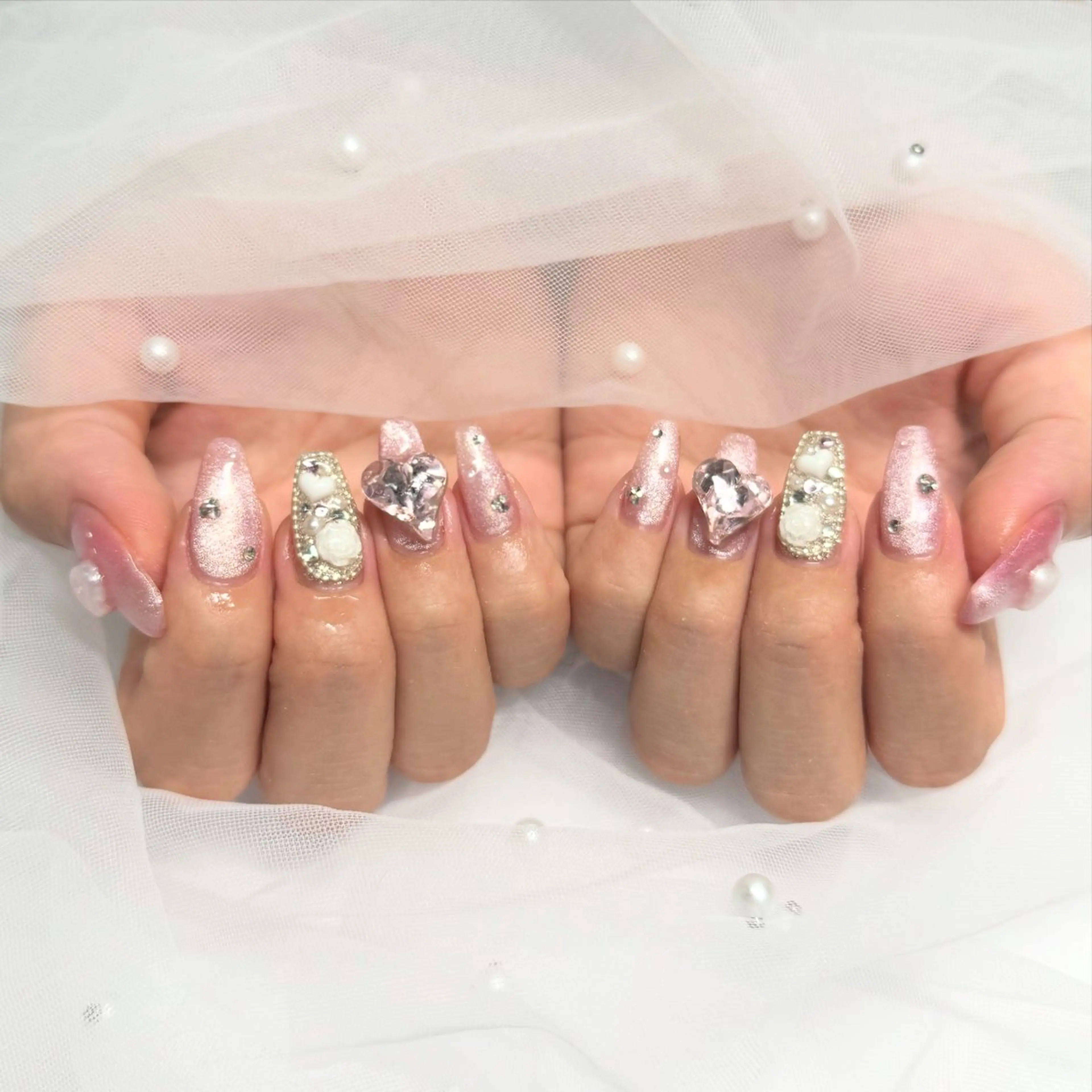 🧡デザイン沢山やりたい方はこちら🧡120分やり放題コース✨✨(オフなし)パーツ付け放題✨✨の写真