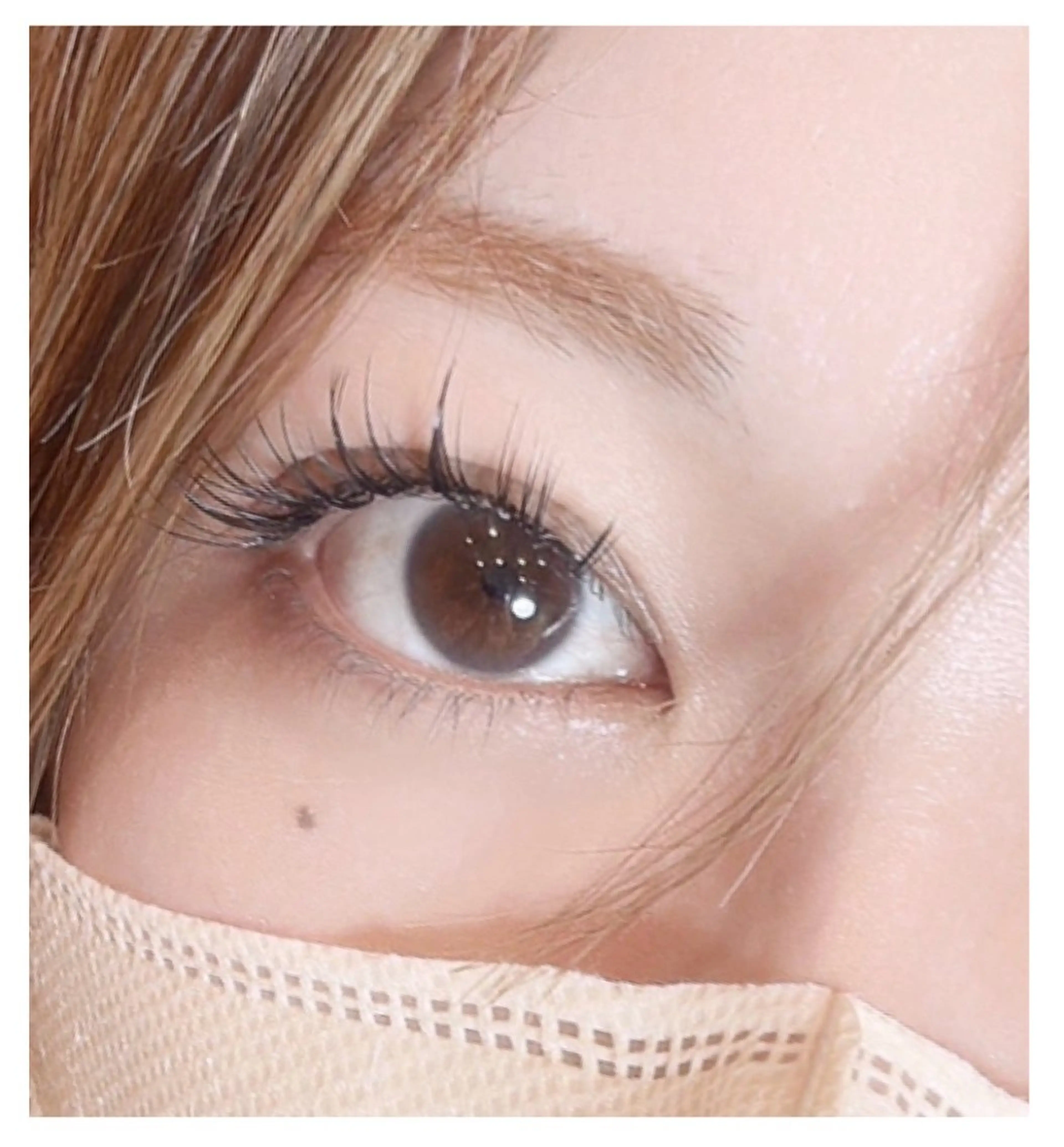 【✨️新メニューアンドヘルシー✨️】フラットラッシュ100本＋パーマの写真