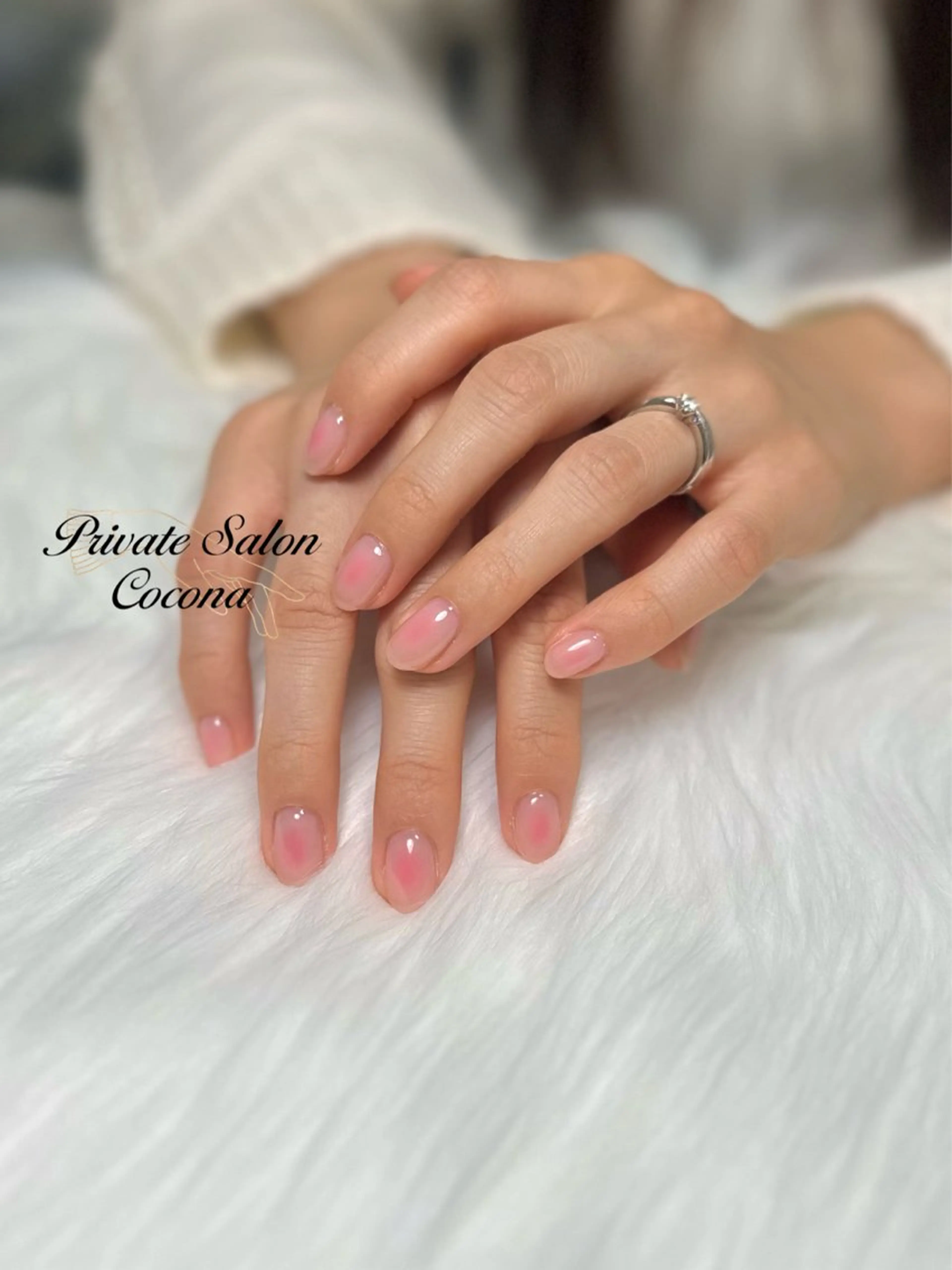 ネイル チークネイル プライベートサロン nailcoconaのネイルデザイン