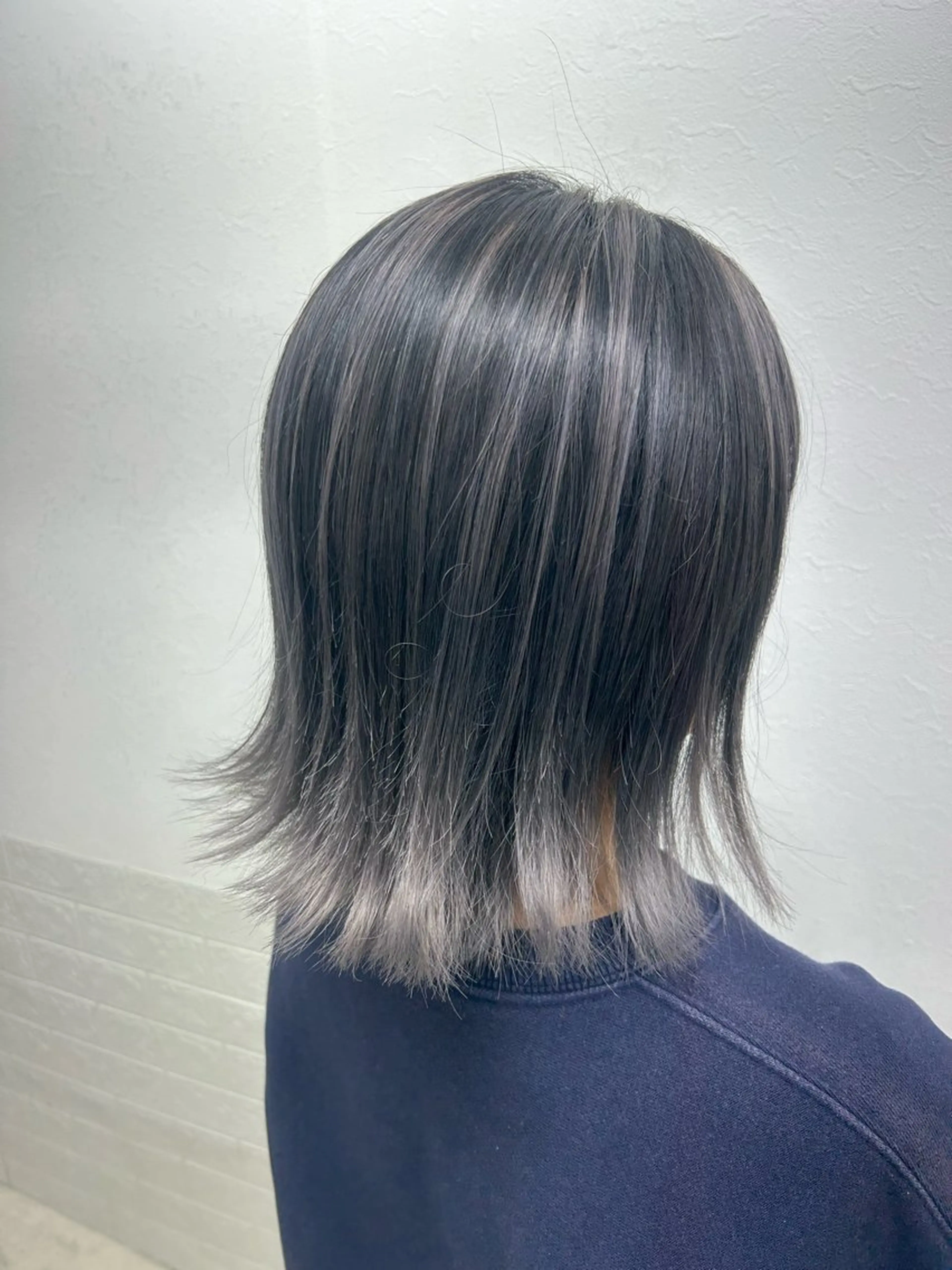 カラー ダブルスキルエクステ /羽エクステ白石宇由のヘアスタイル