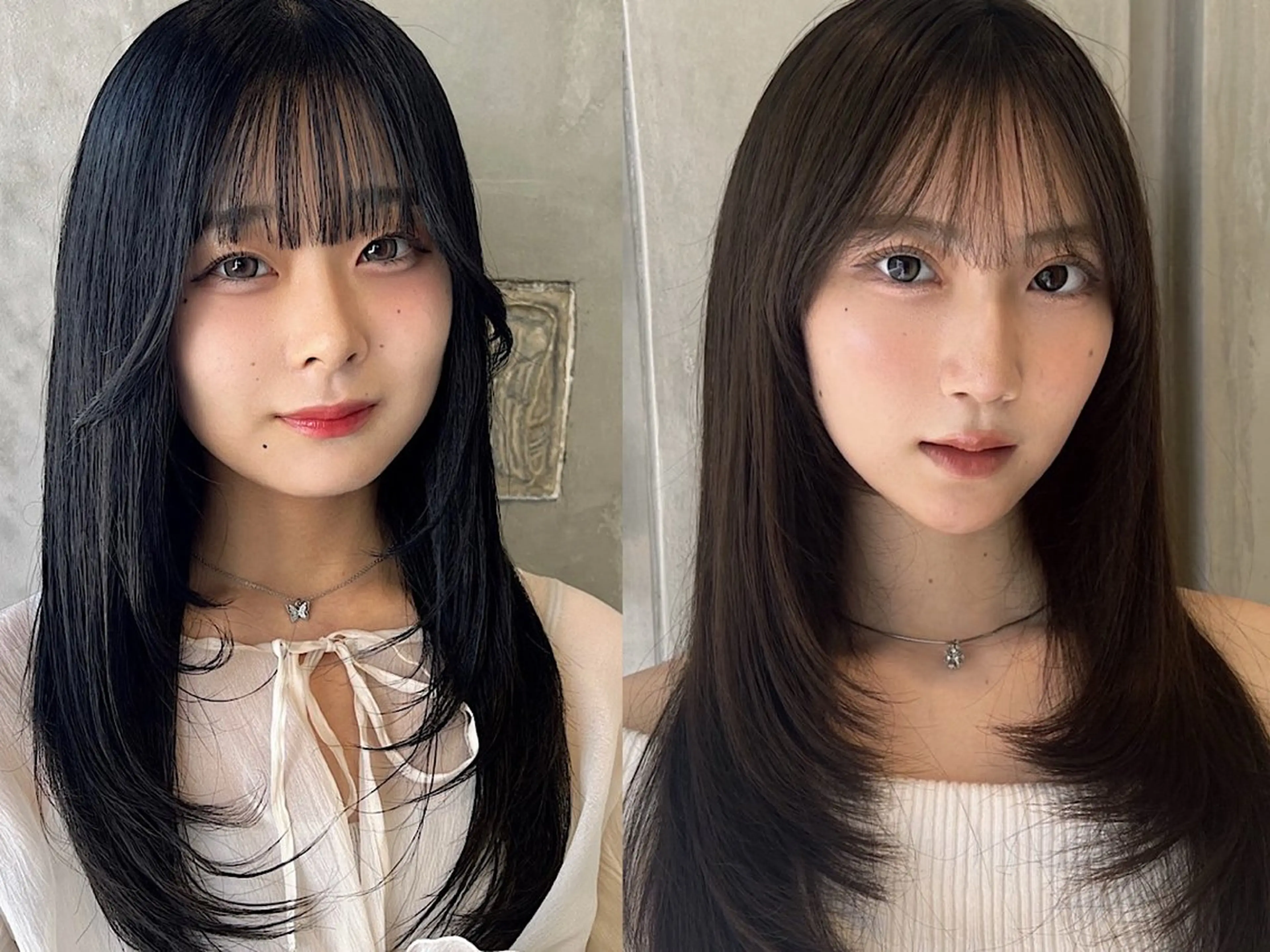 ミディアム カラー 顔まわりレイヤー 髪質改善 レイヤーカット 小顔カット トリートメント カット ヘアカラー トリートメント 💎透明感カラー特化 💎TAISEIのヘアスタイル