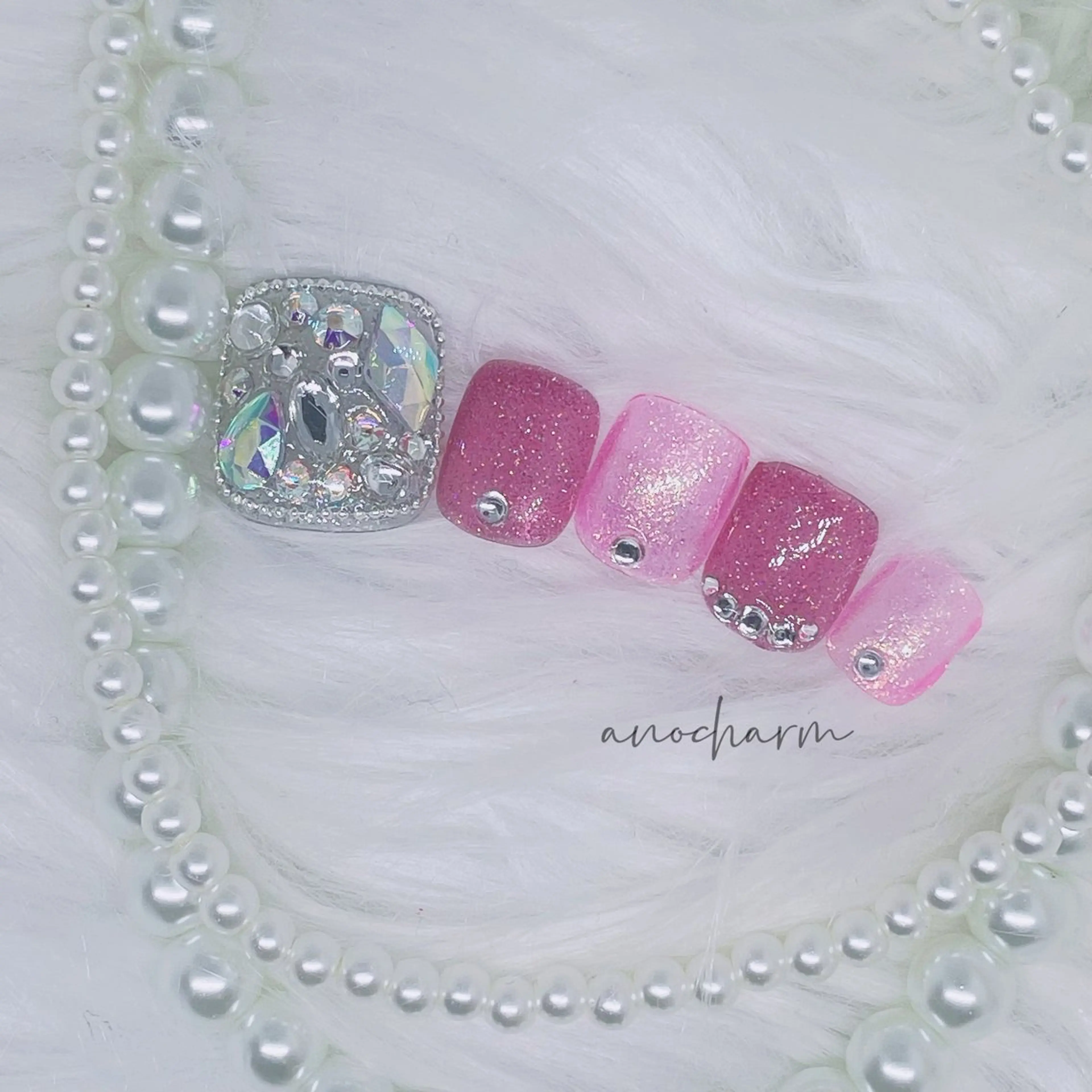 ネイル フットネイル anocharm _annaのマツエク・マツパデザイン