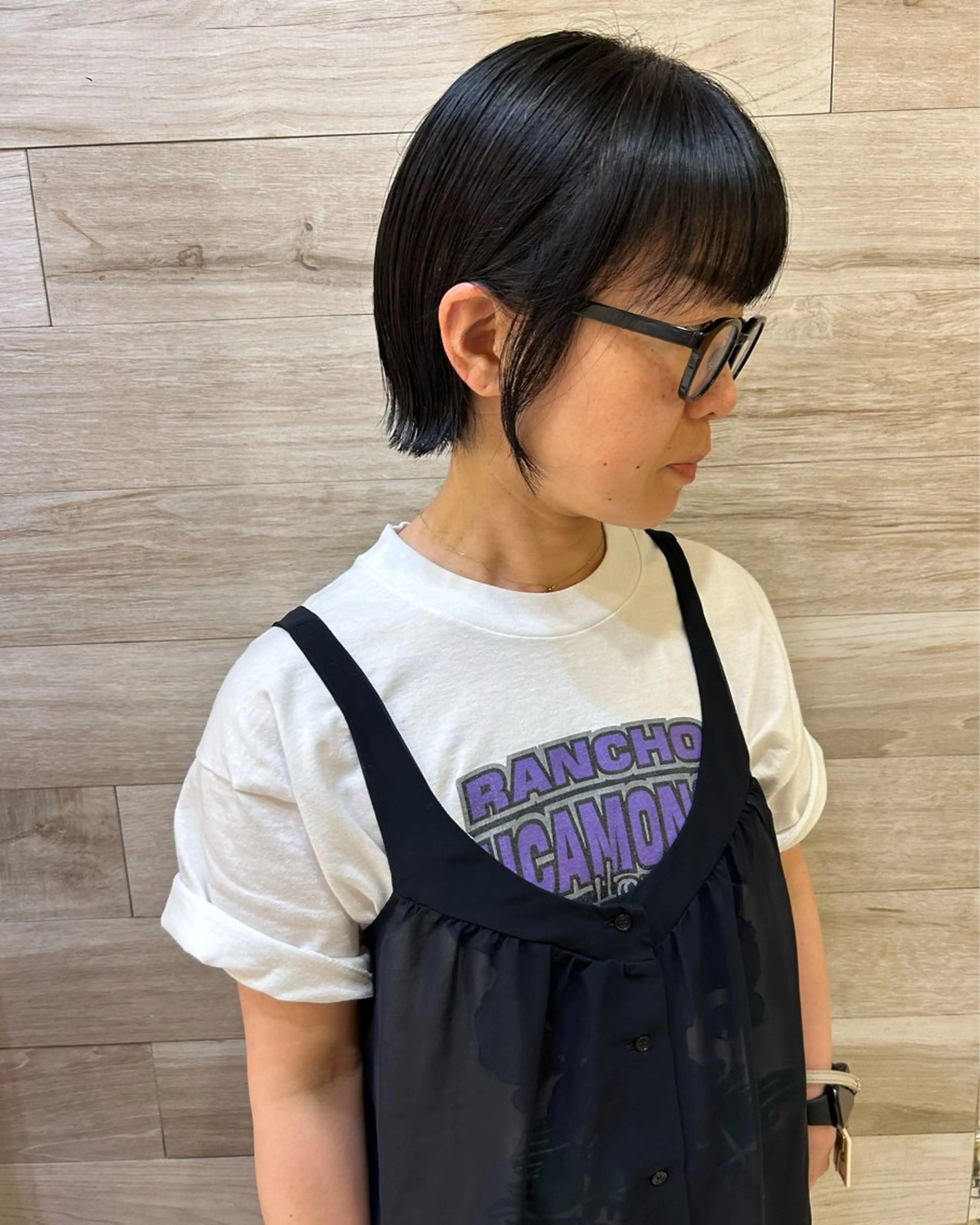 ショート ボブ 外ハネヘア morio コトミのヘアスタイル