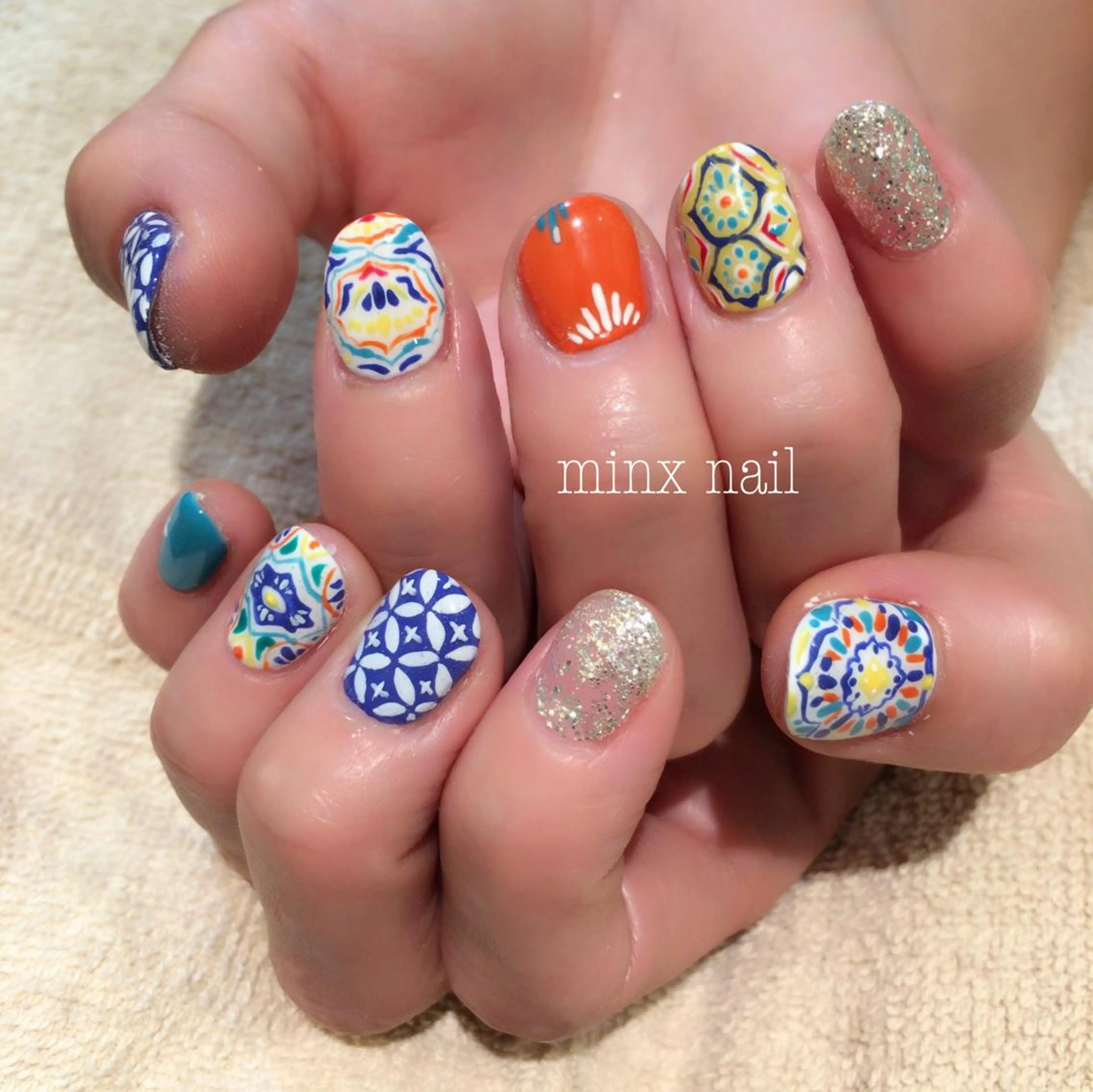 ネイル ミンクス ネイル  原宿のネイルデザイン