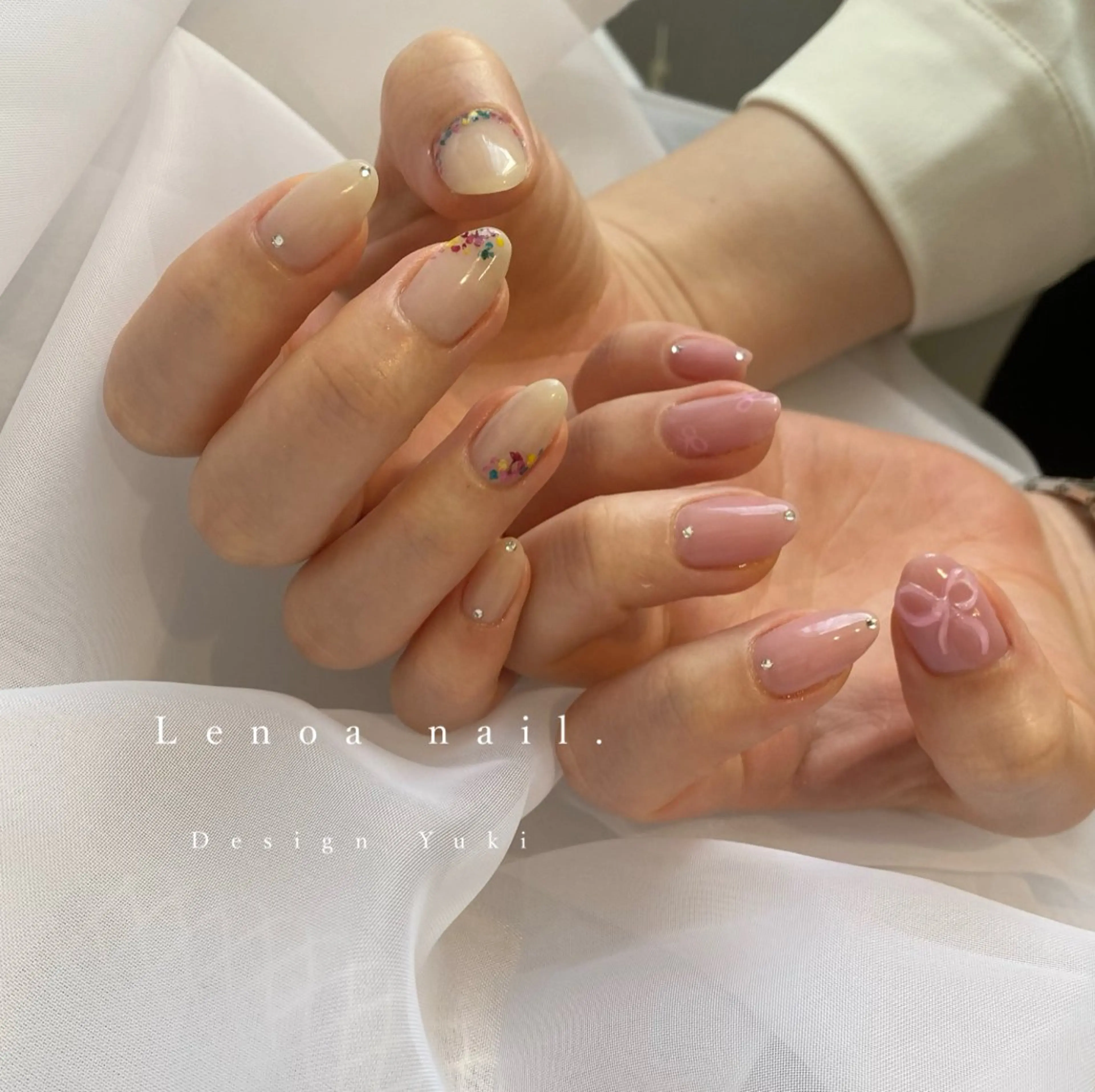 ネイル ハンドネイル Lenoa Yukiのネイルデザイン