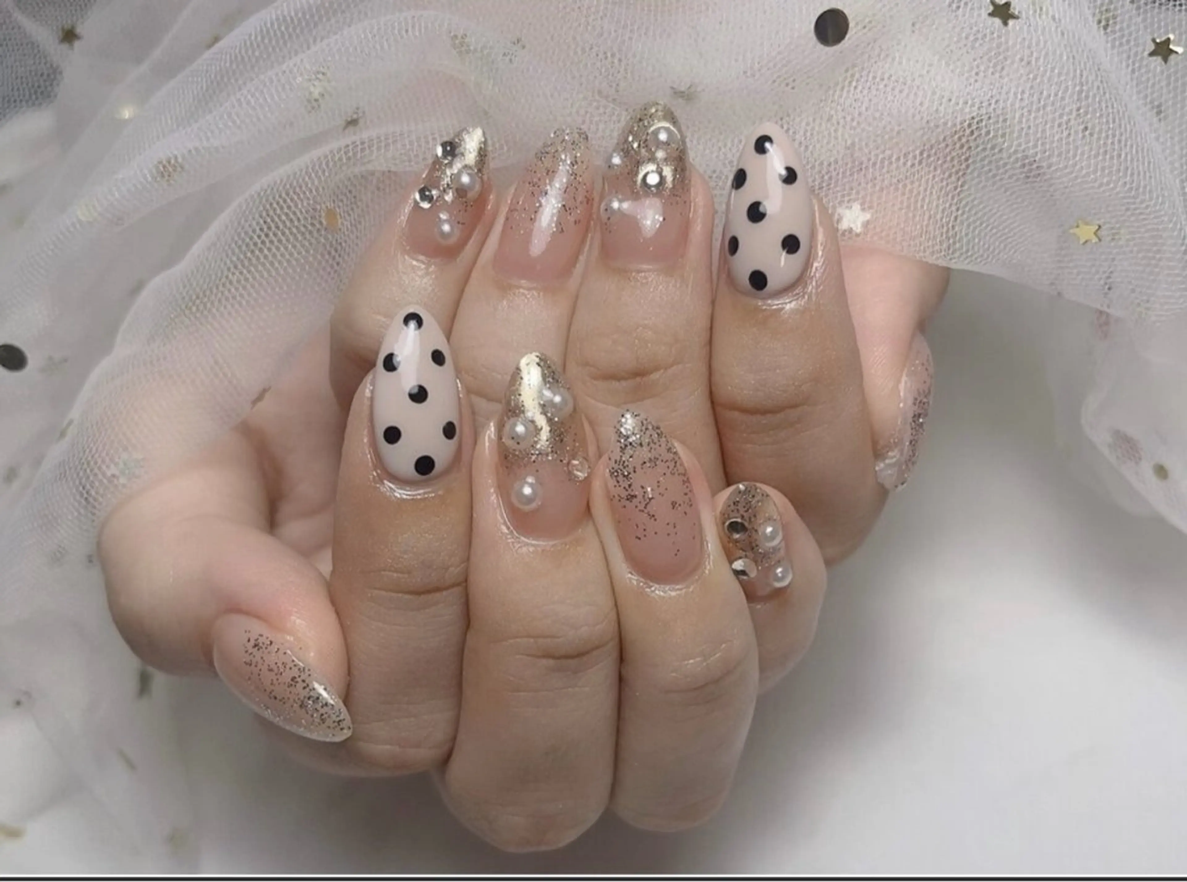 ネイル アートネイル フレンチネイル ジェルネイル グラデーション 韓国ネイル Nail Salon kihi大塚店のネイルデザイン