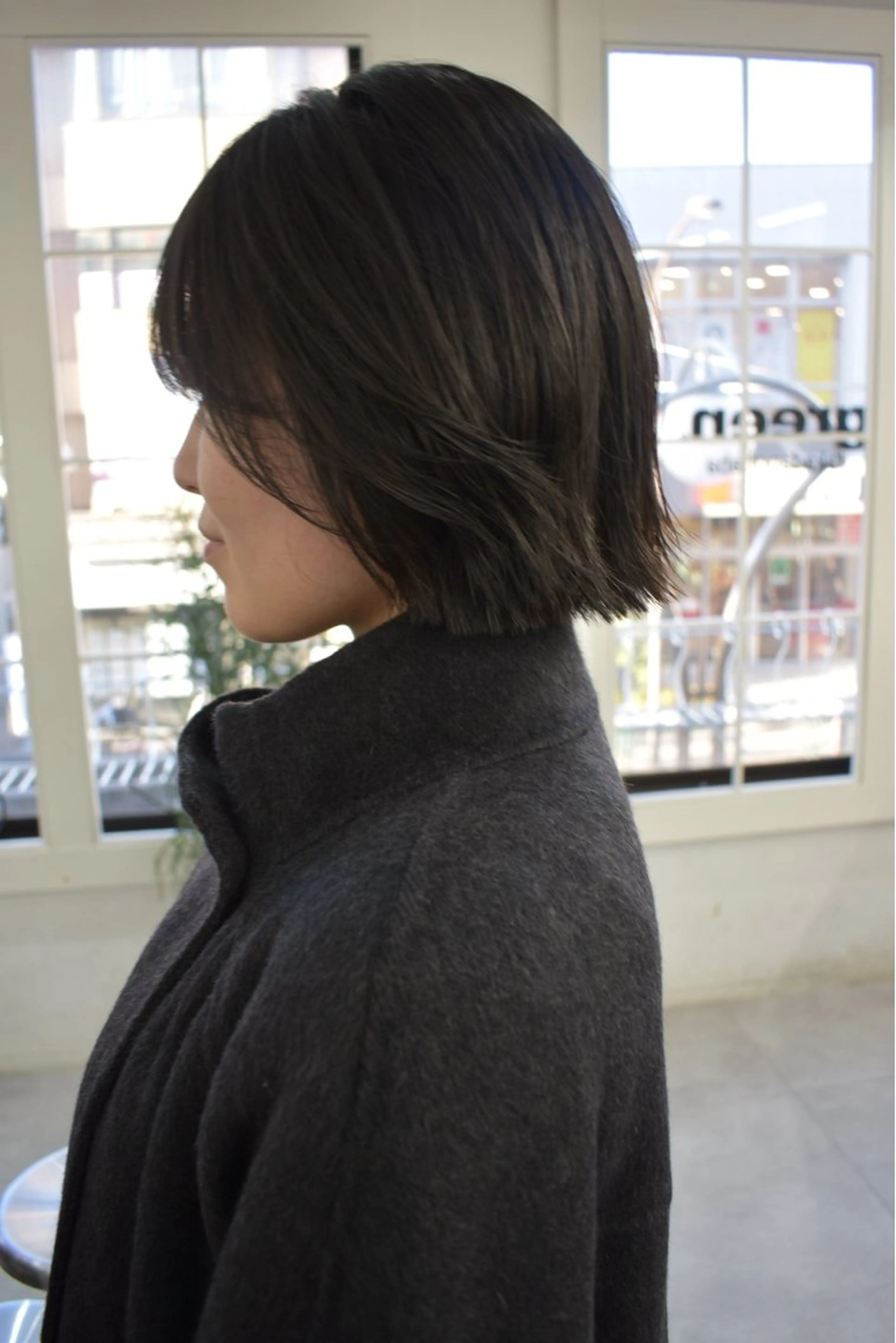 ミディアム カラー カット ヘアカラー トリートメント レイヤーボブ/ 艶カラー/サナ🌼のヘアスタイル