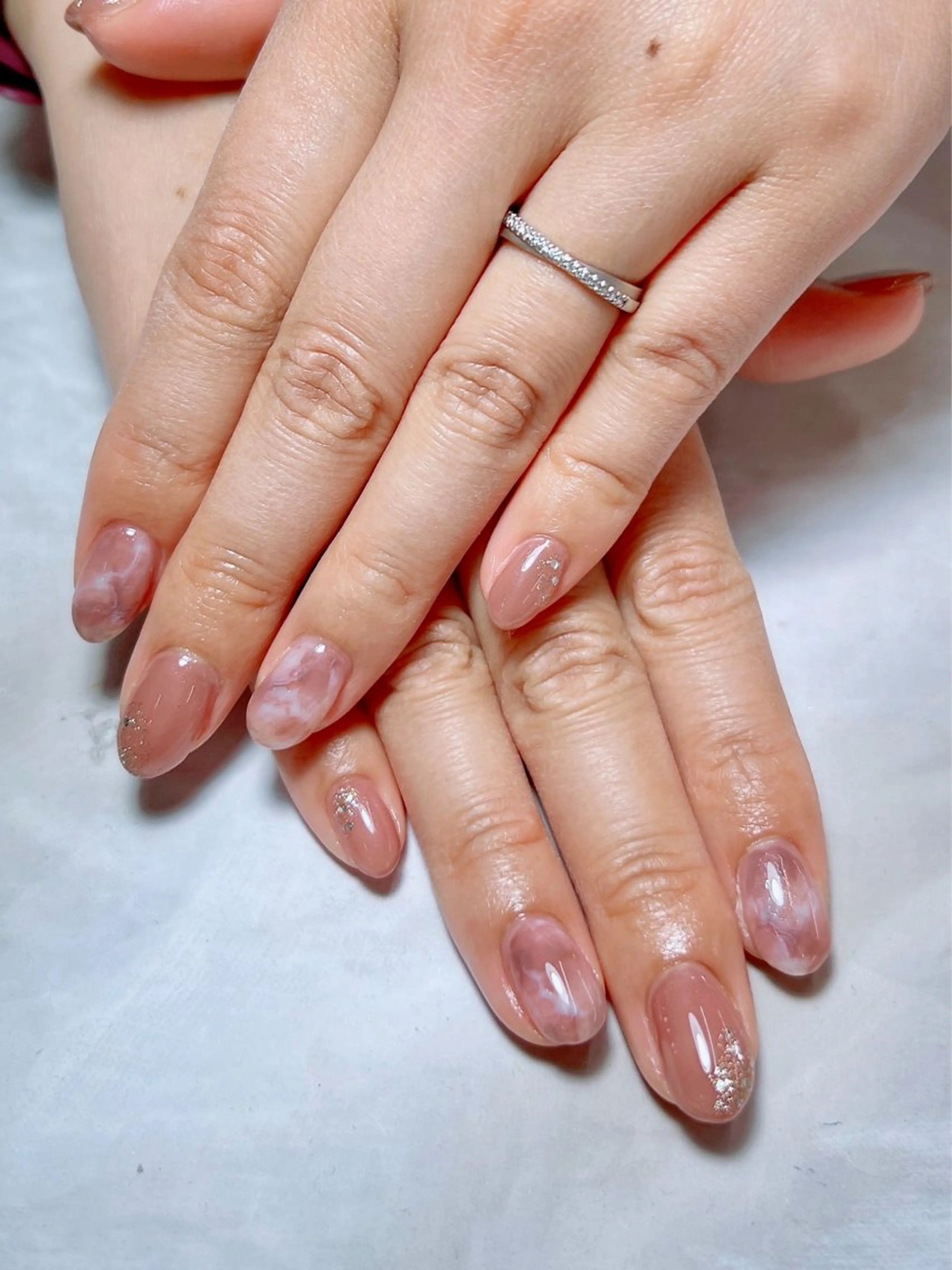 ネイル ニュアンスネイル AMULET nail♡RISAのネイルデザイン