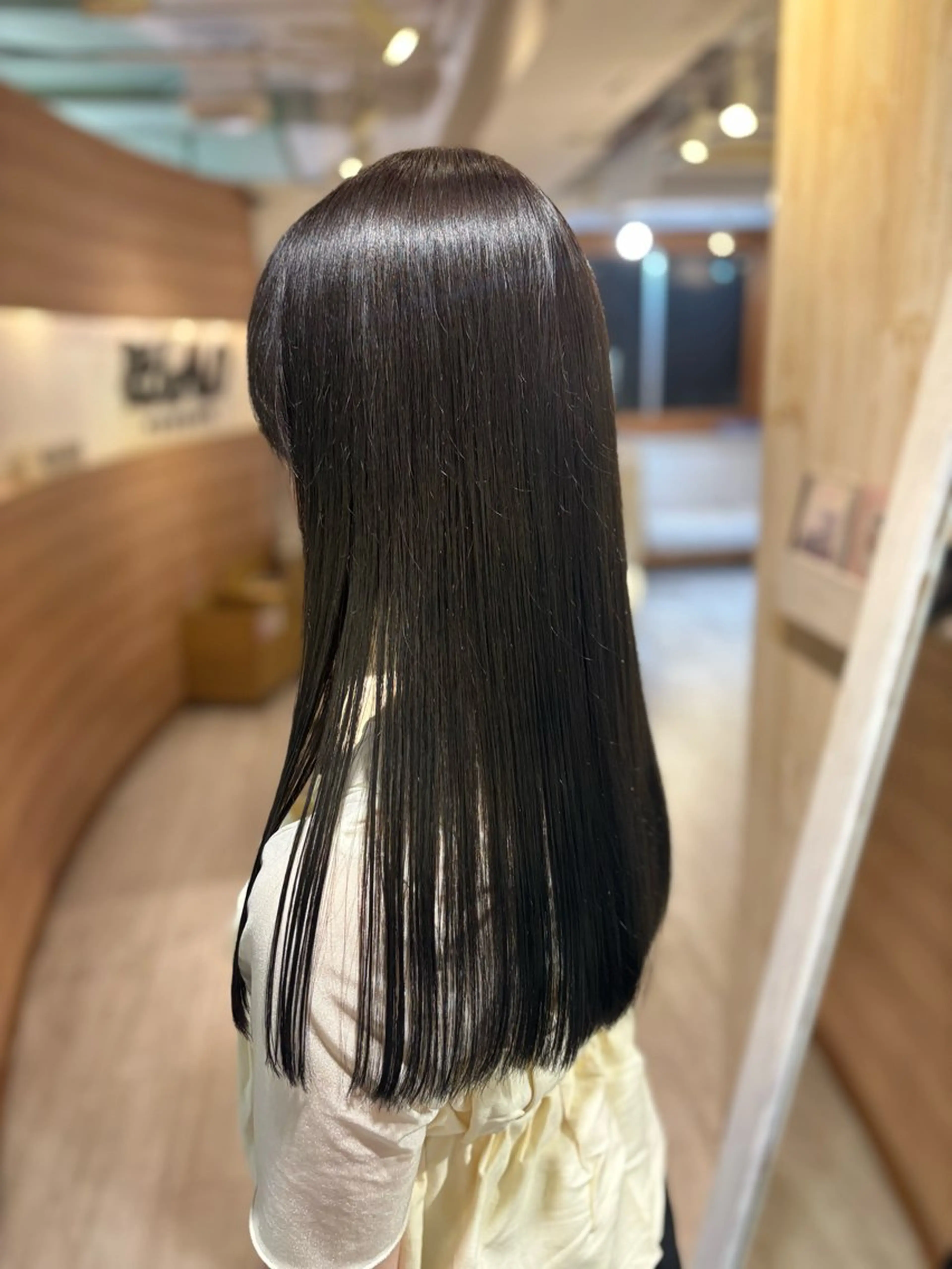 ロング カラー ツヤ感カラー/韓国 カットkanna🖤のヘアスタイル