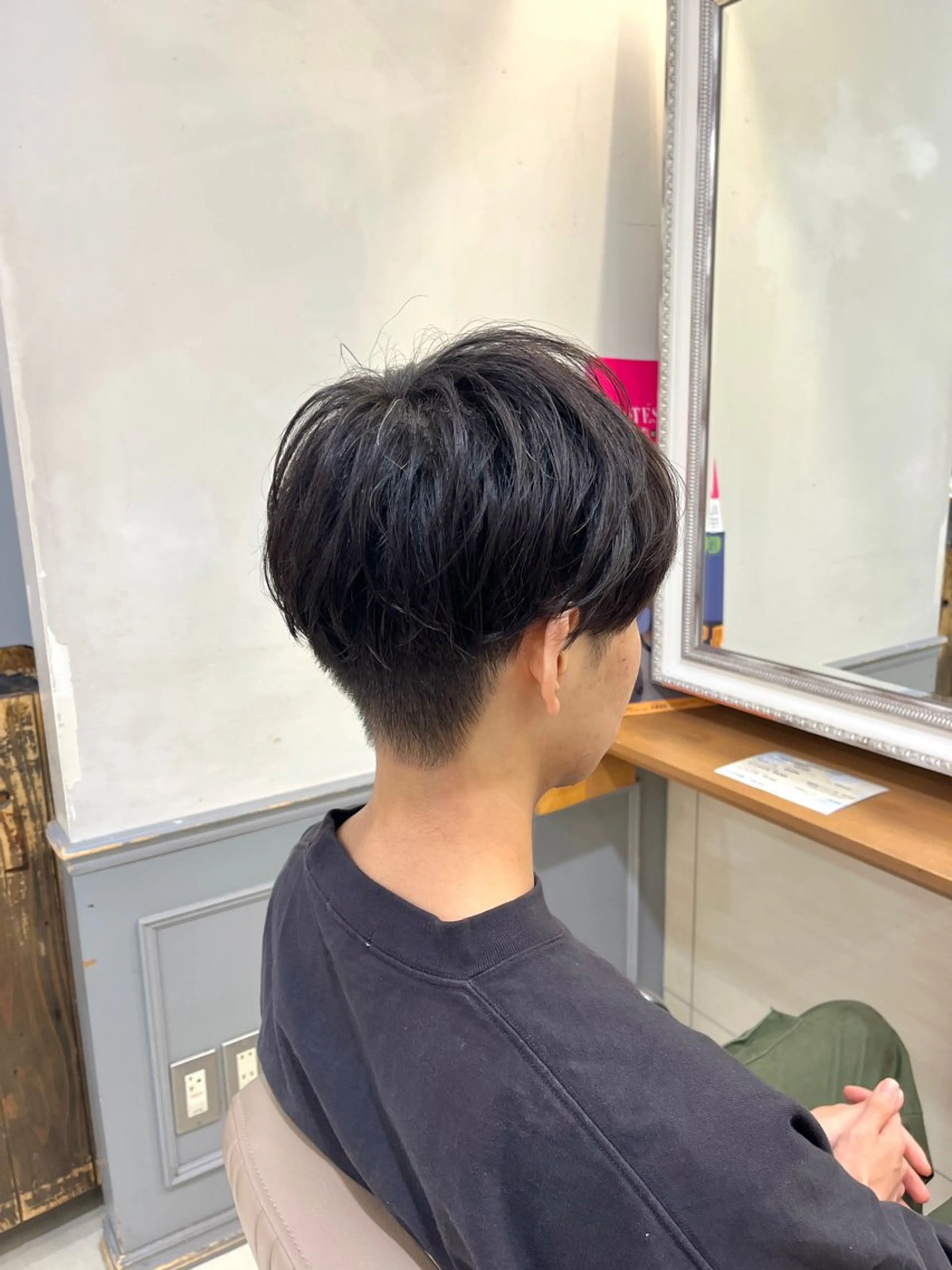 メンズ マッシュ 刈り上げ メンズパーマ/ 横浜/佐藤桃香 🦥のヘアスタイル