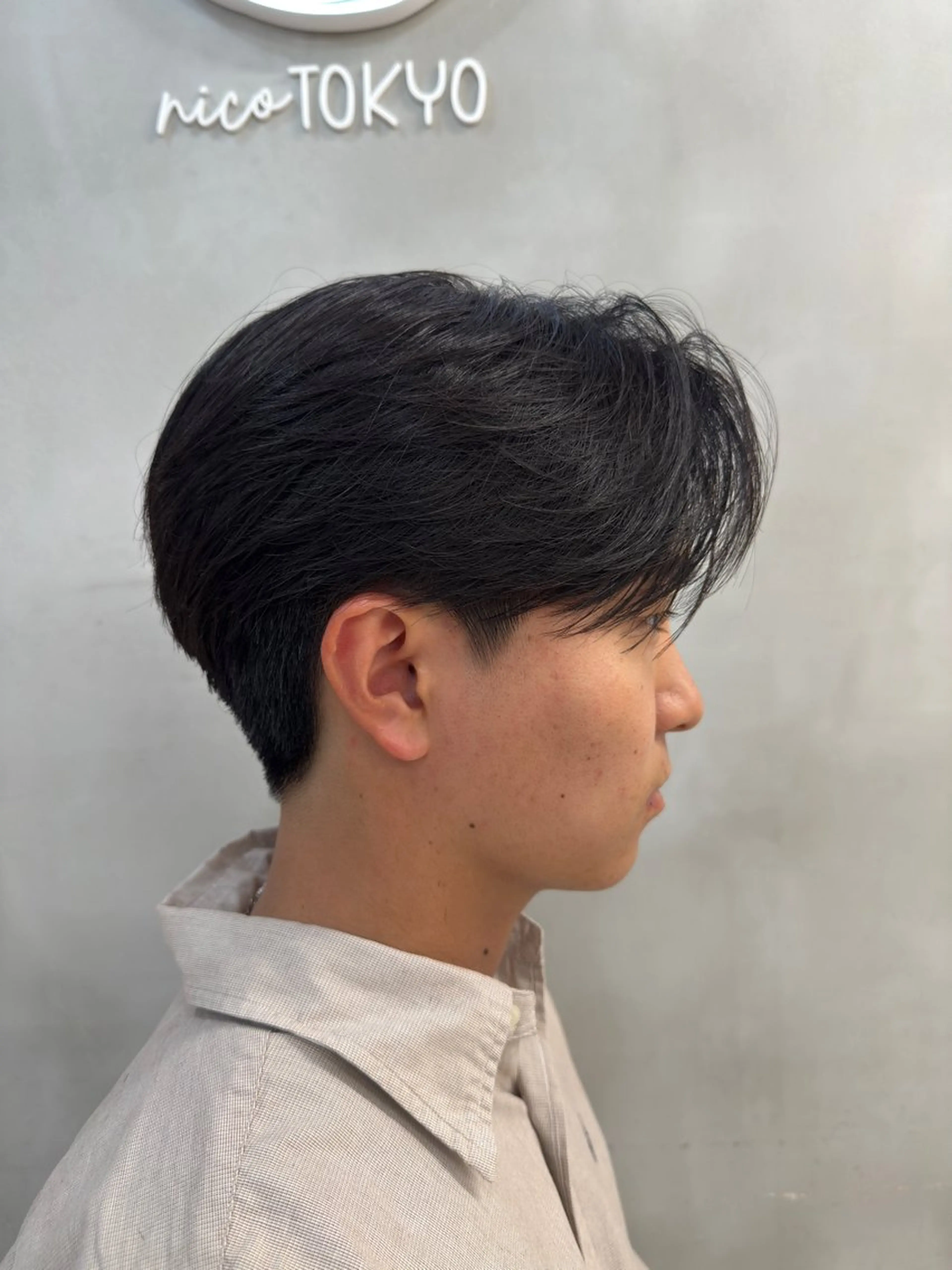 パーマ メンズ カット パーマ トリートメント ヘアセット 表参道/スパイキー ショート/SOTAのヘアスタイル