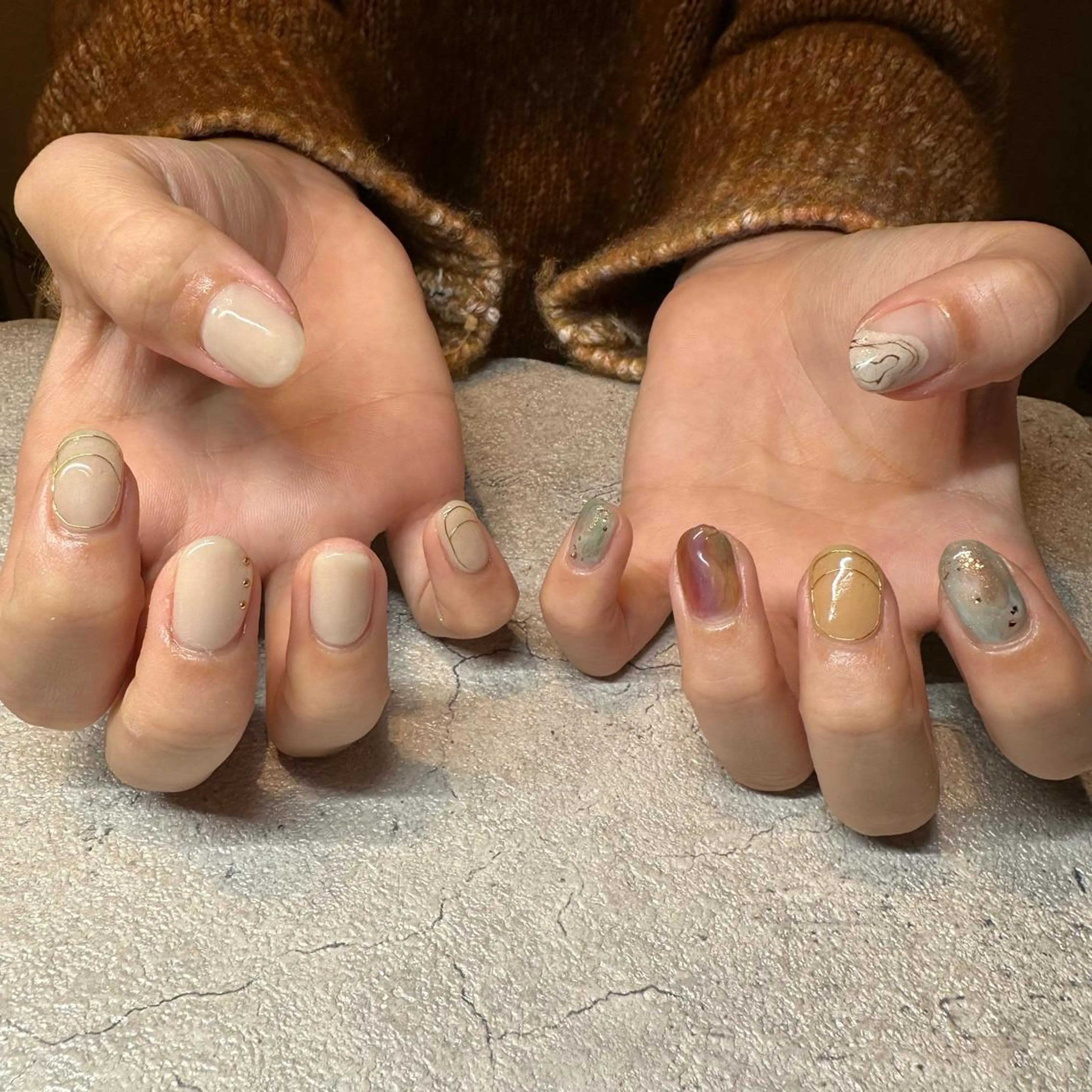 ネイル ハンドネイル Tocowaka マエダのネイルデザイン