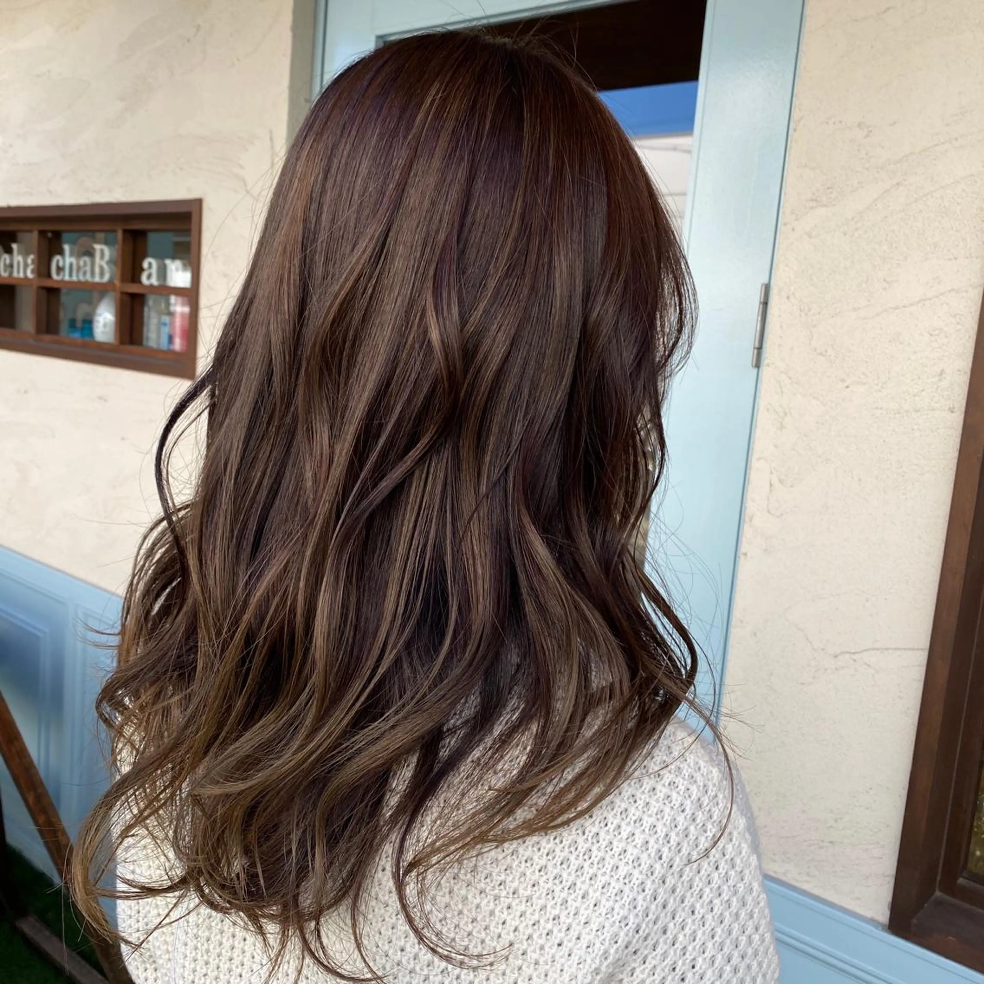 カラー garden HAIR 優月のヘアスタイル