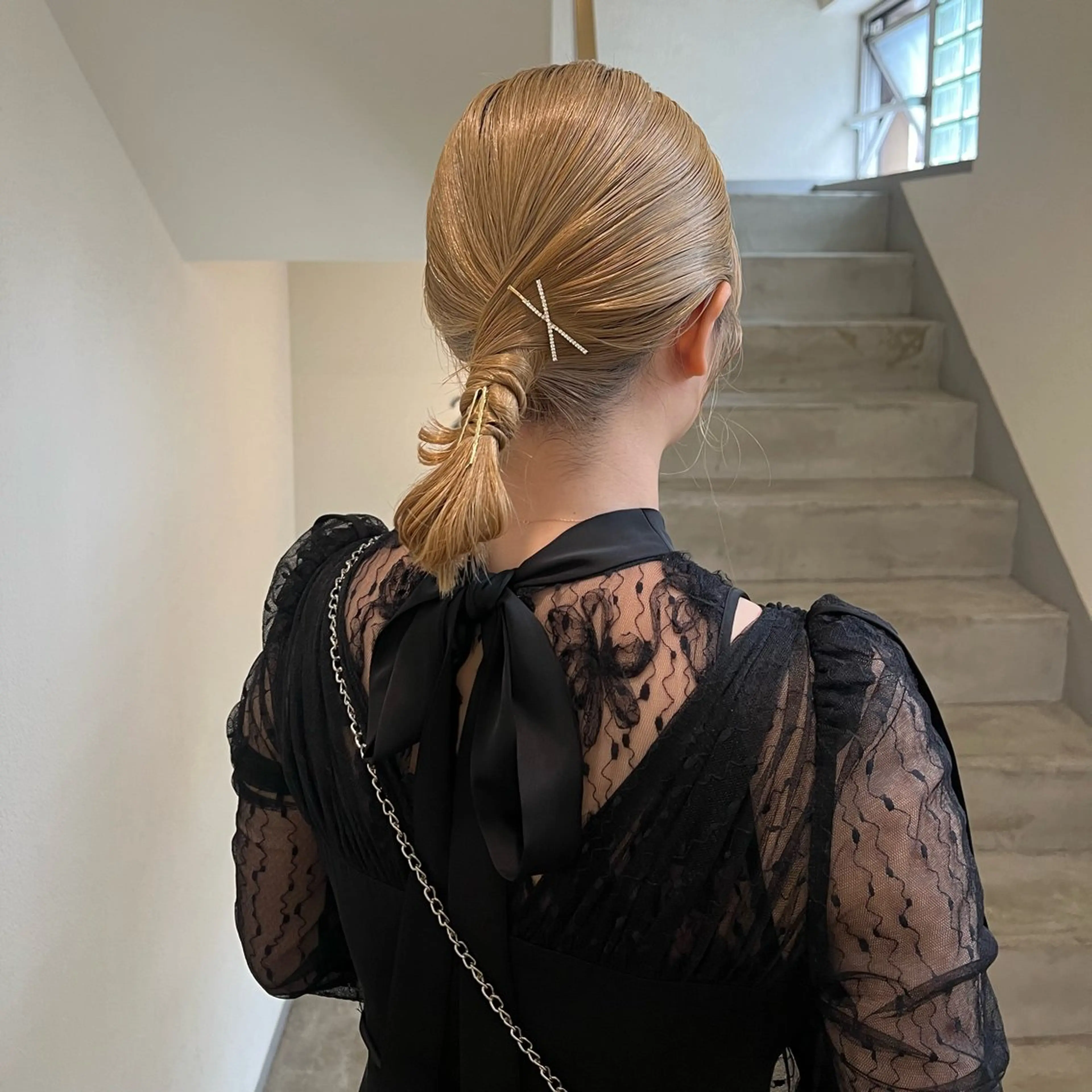 ミディアム カラー ヘアアレンジ SIKI ゆうのヘアスタイル