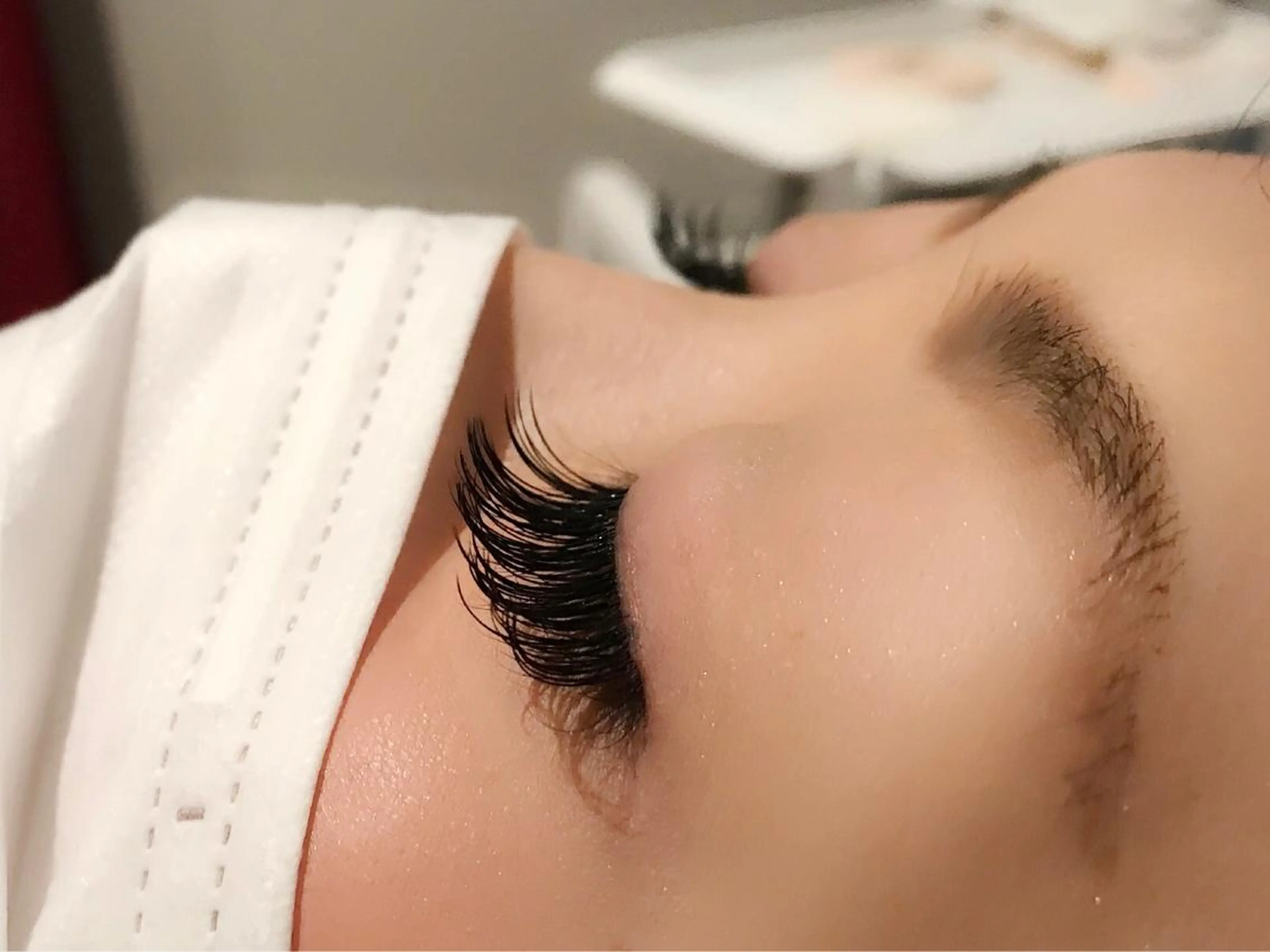 マツエク・マツパ Cカール UMEDA FIGAROのヘアスタイル