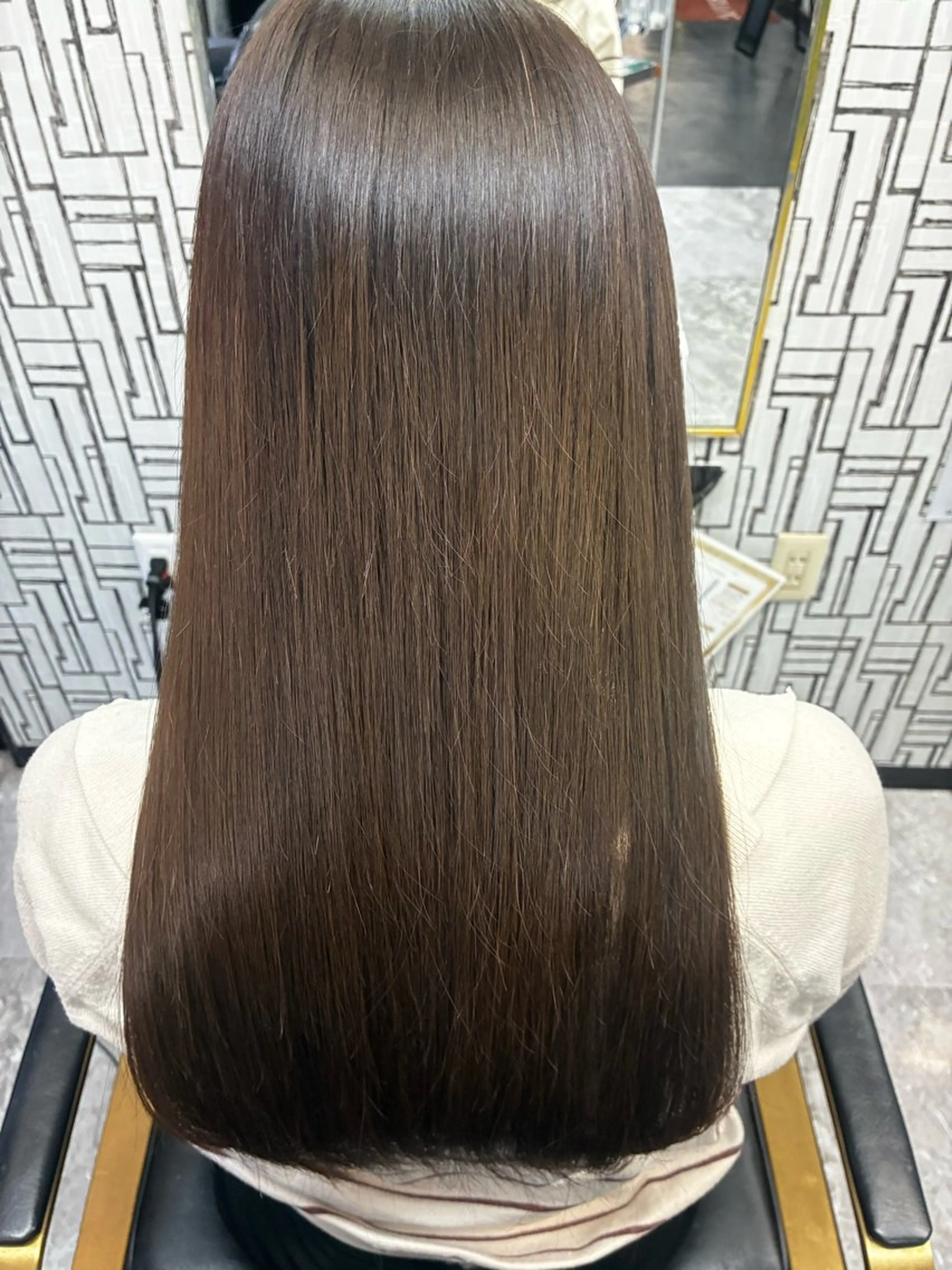 ロング トリートメント 北村 理奈のヘアスタイル