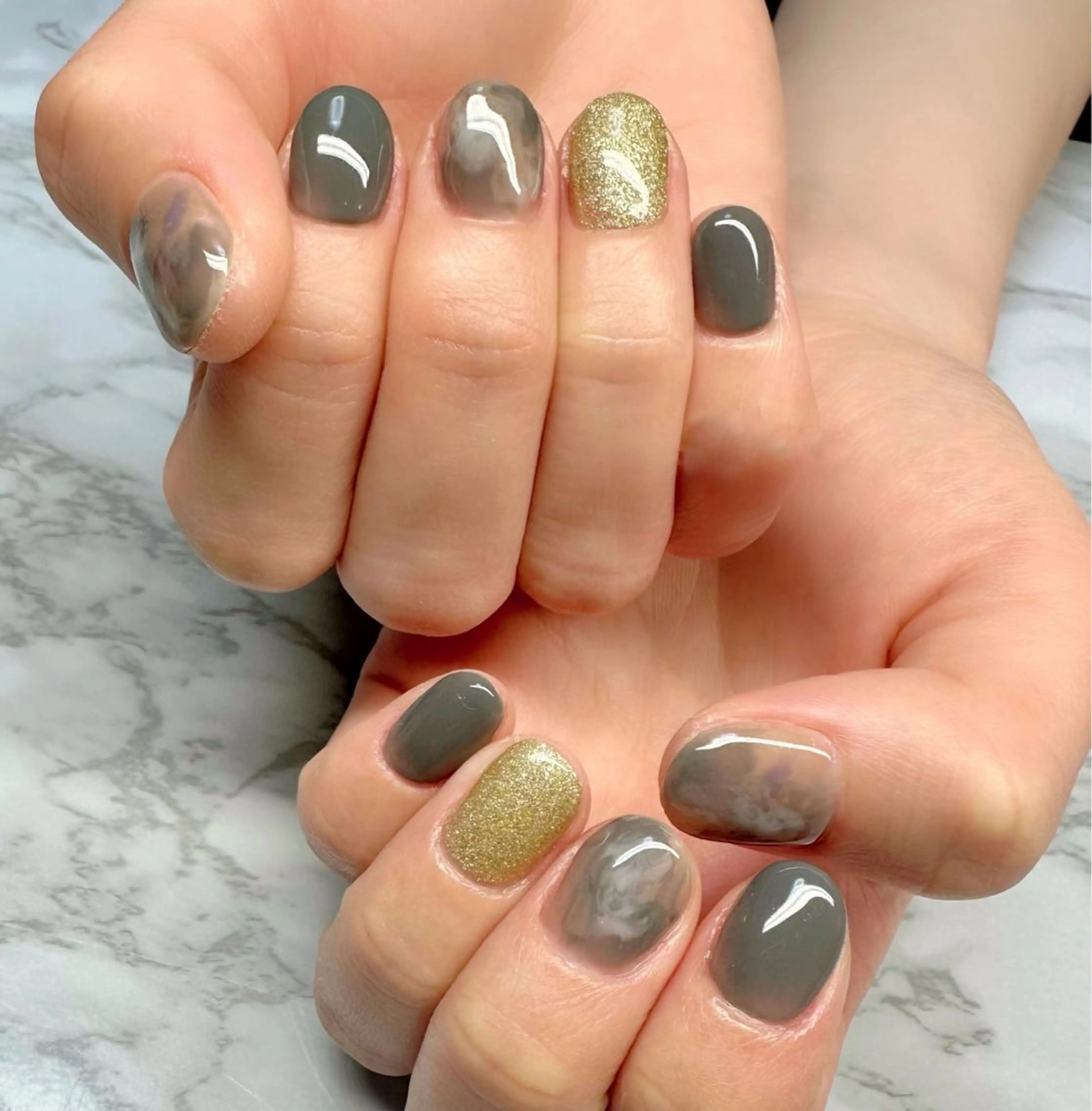 ネイル ニュアンスネイル M.N_ nailのネイルデザイン