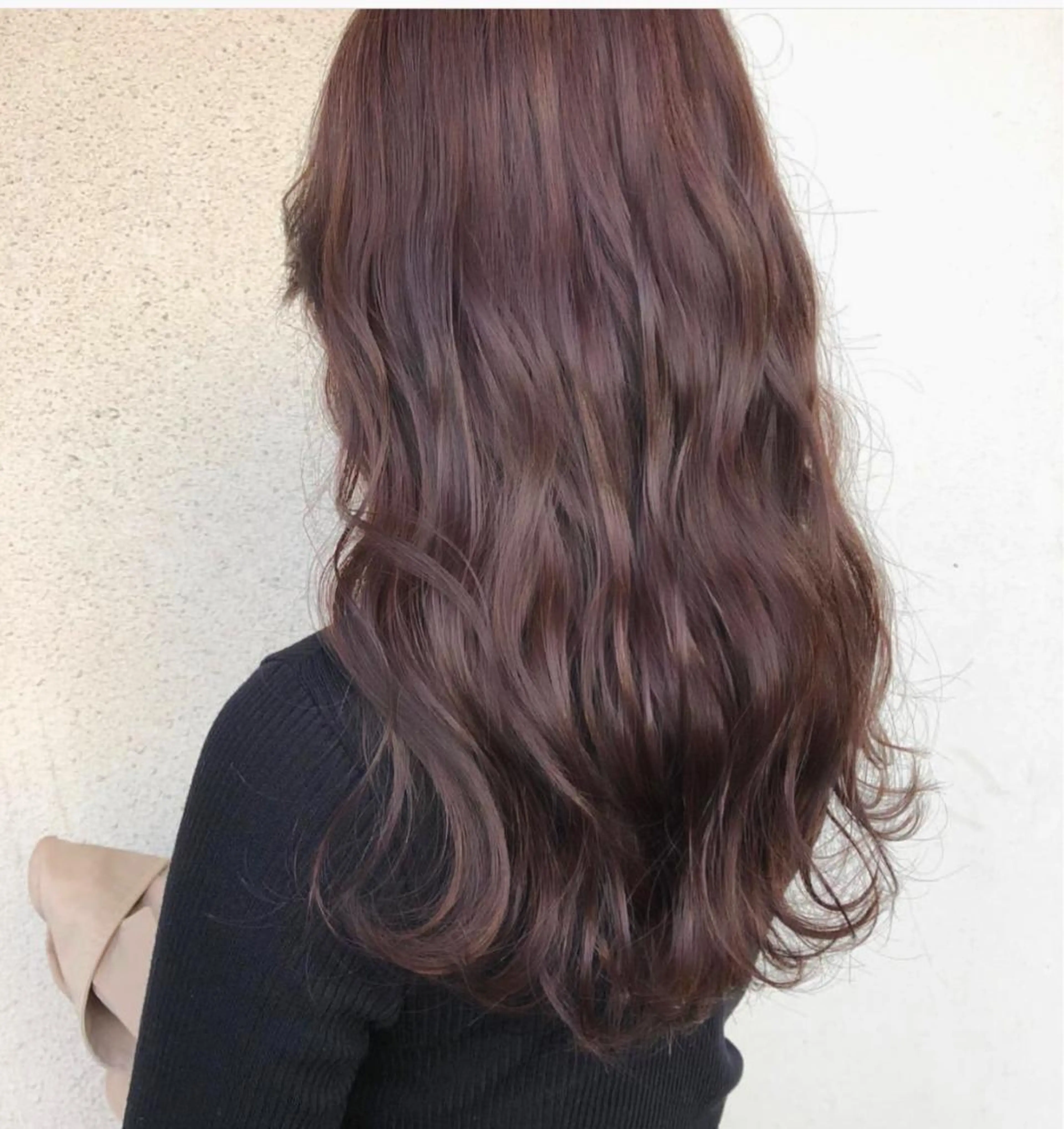 ロング カラー ヘアアレンジ ピンクカラー topstylist 芳賀みなみのヘアスタイル