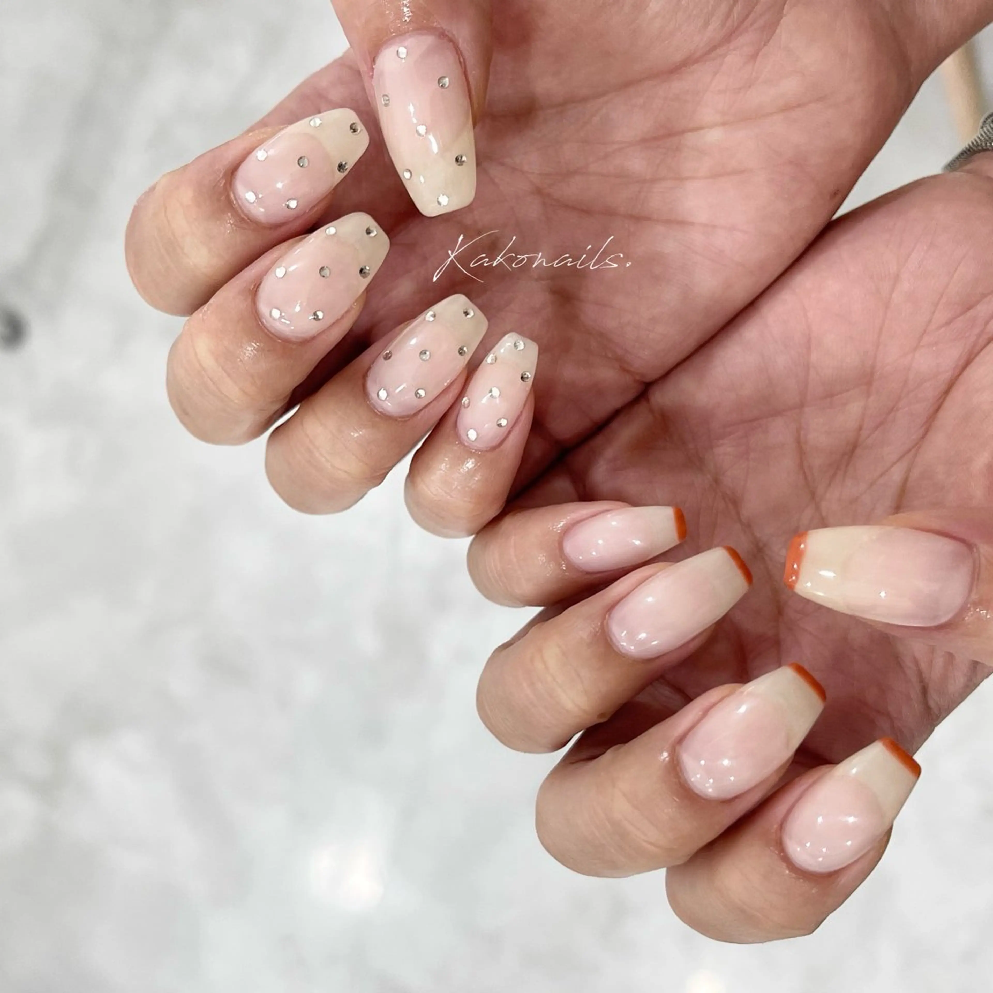 ネイル ハンドネイル フットネイル KAKO momo京橋のネイルデザイン