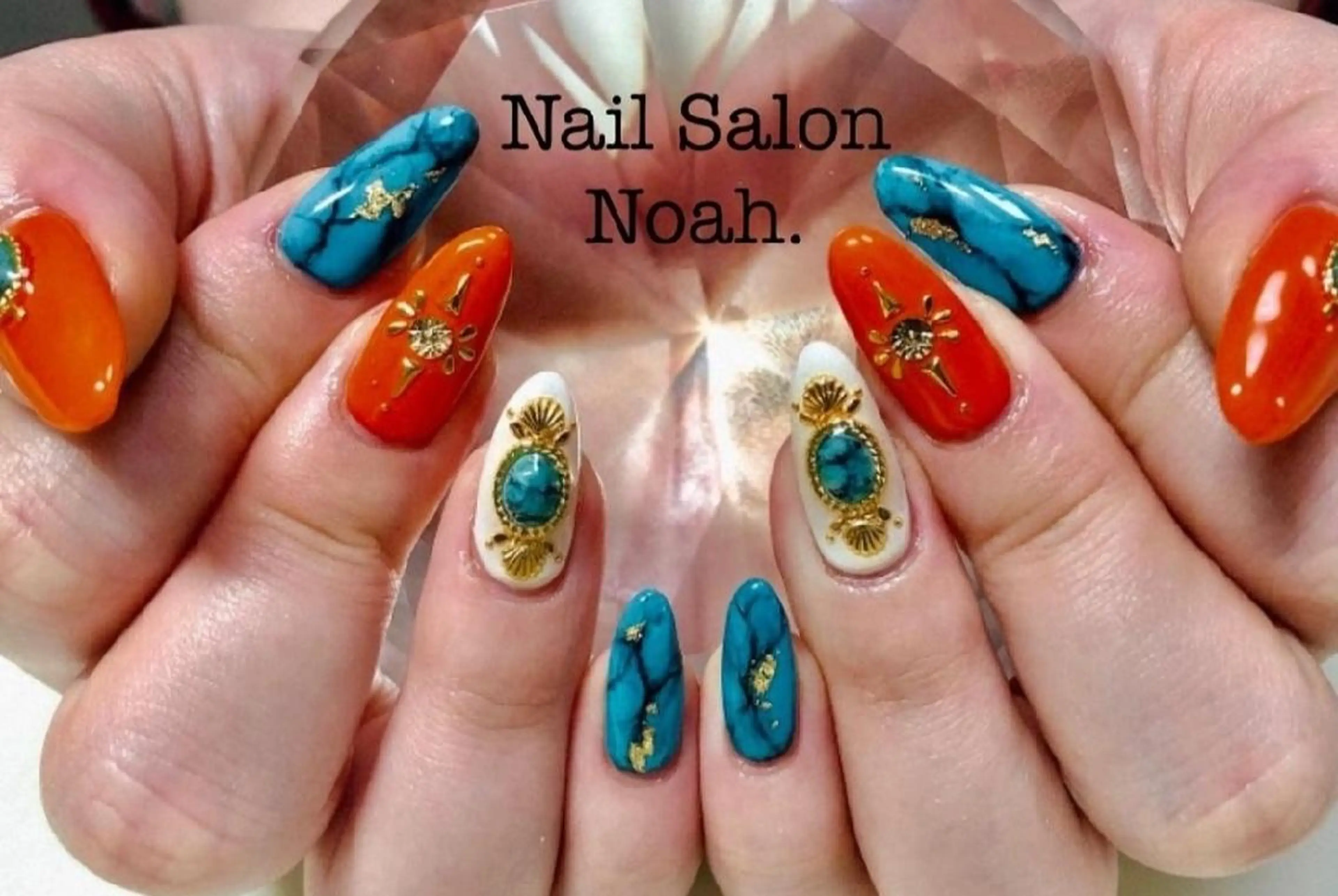 ネイル 持ち込み ハンドネイル Nail Salon Noah.のネイルデザイン